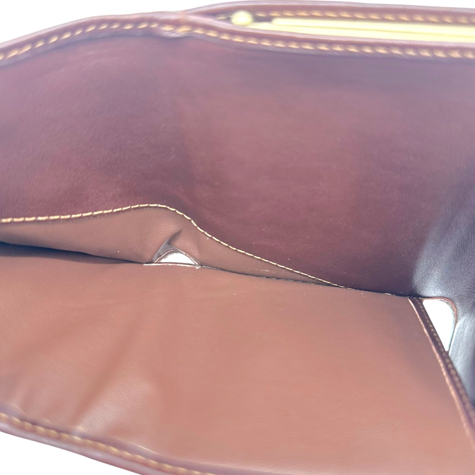 Celine Denim Bi-Fold Wallet Triomphe Monogram Pattern