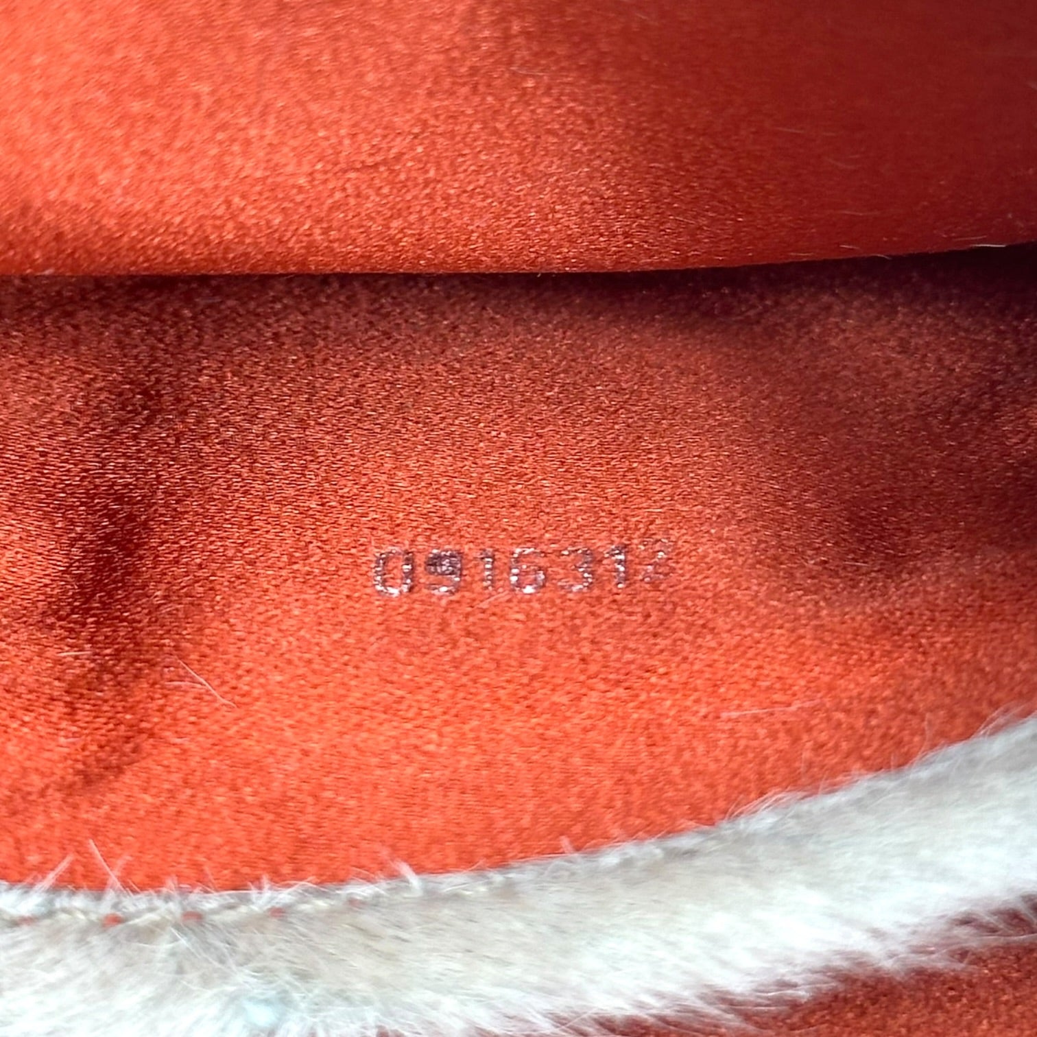 Fendi 2-Way Shoulder Bag Tan Burnt Orange Ponyhair