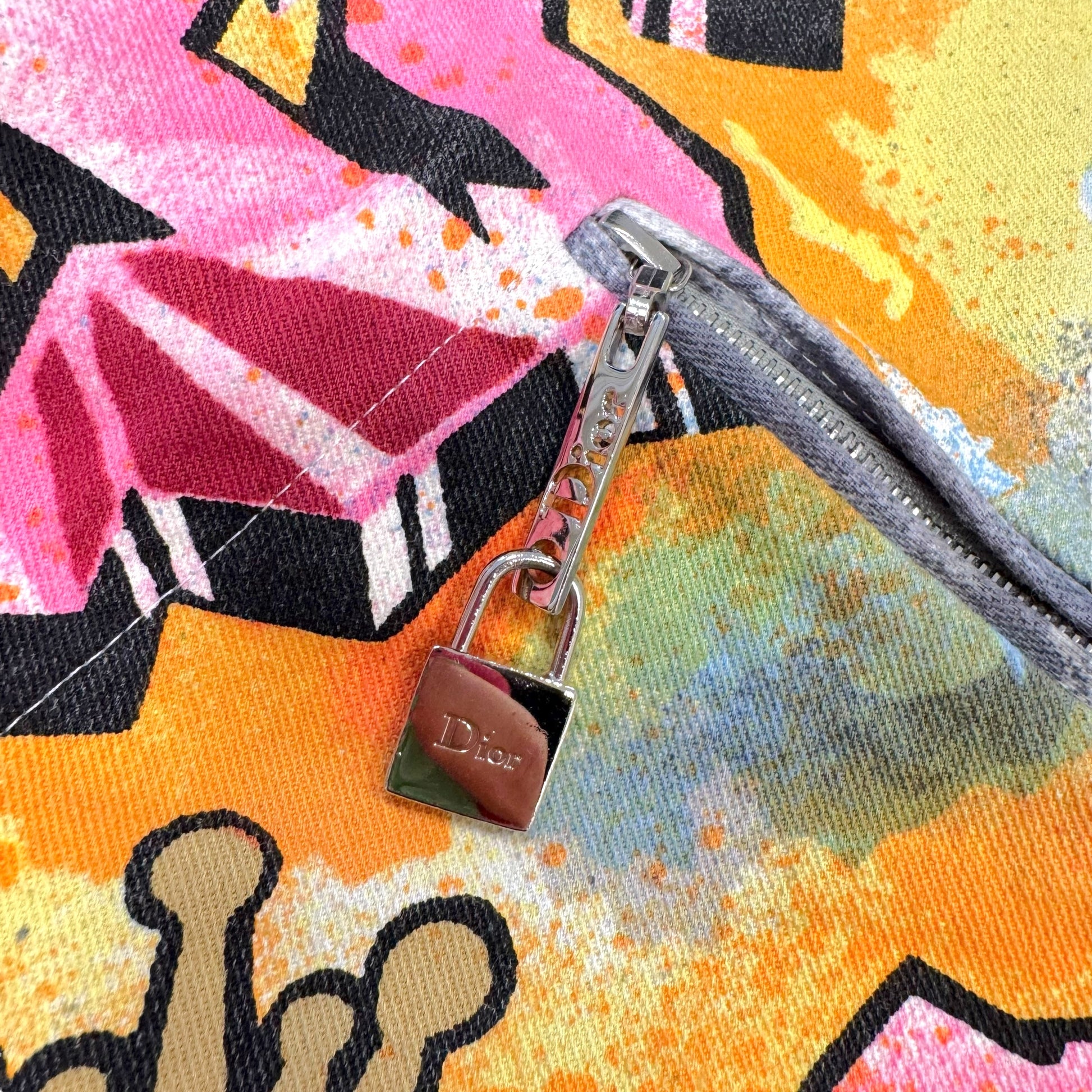 Christian Dior Spring 2004 'Dior Kaos' Graffiti Printed Pants - Outfit Repeater