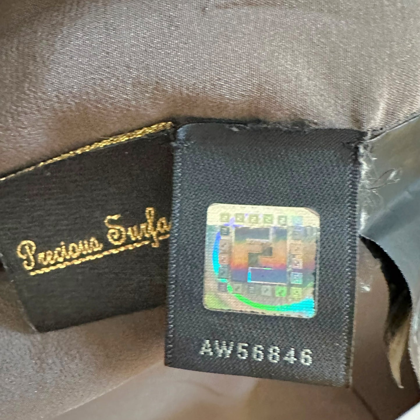 Fendi Multi-Pocket Suede & Fox Fur Coat