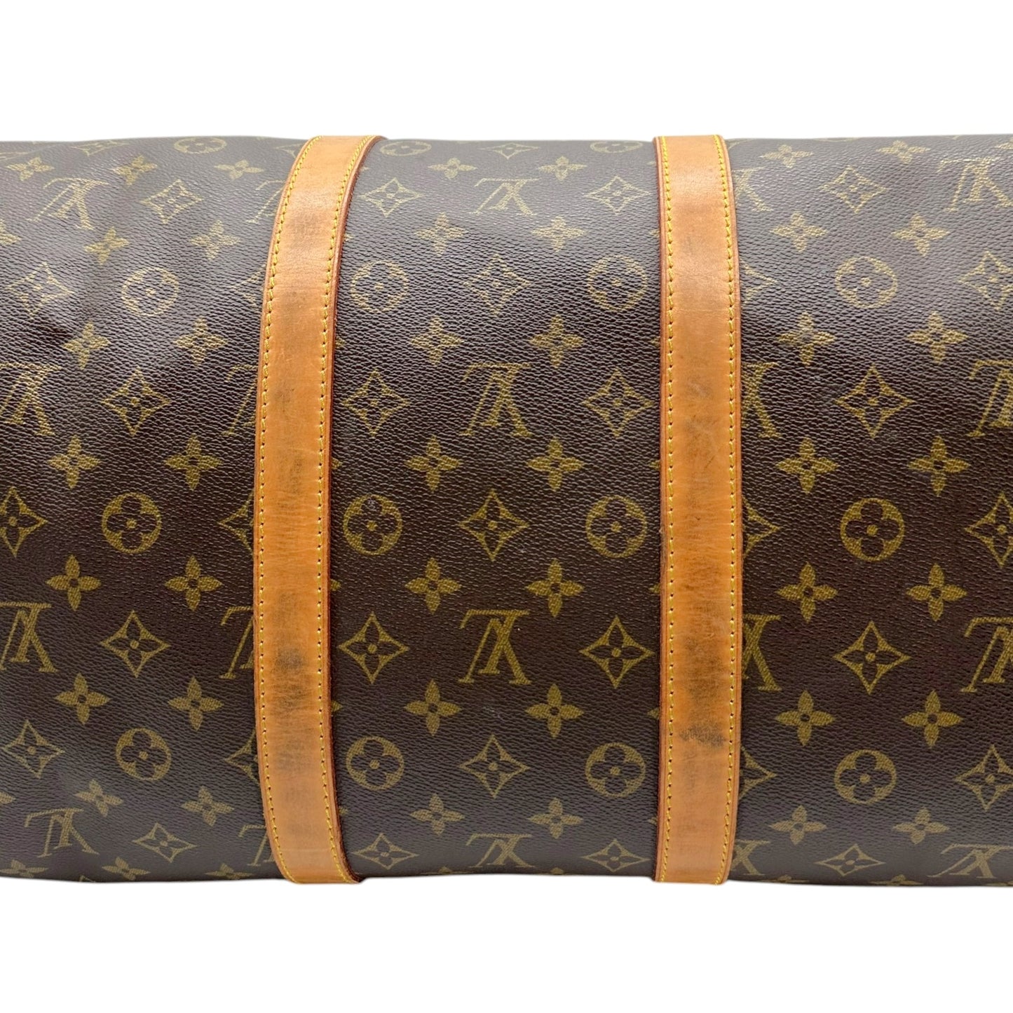 Louis Vuitton Classic Monogram Bandouliere 55 Duffle Bag