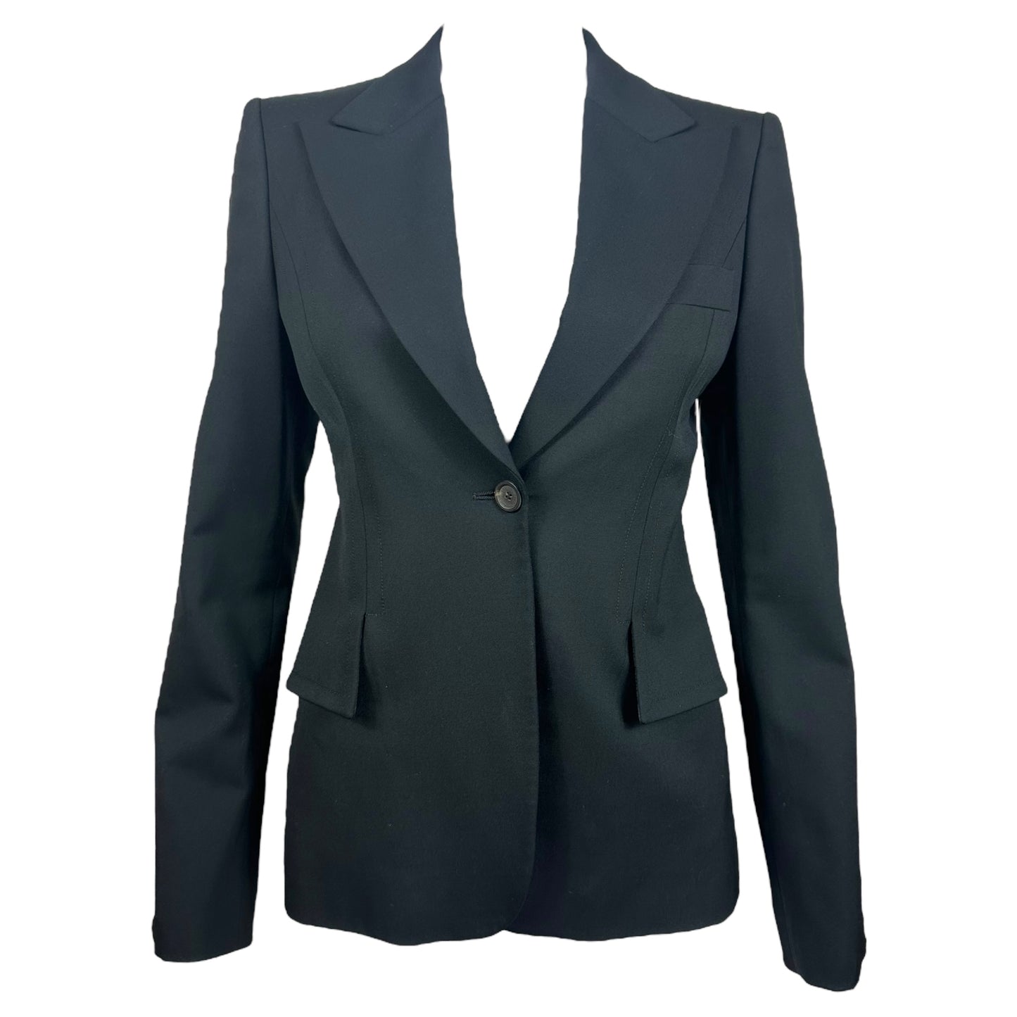 Gucci F/W 2003 Black Wool Blazer - Outfit Repeater