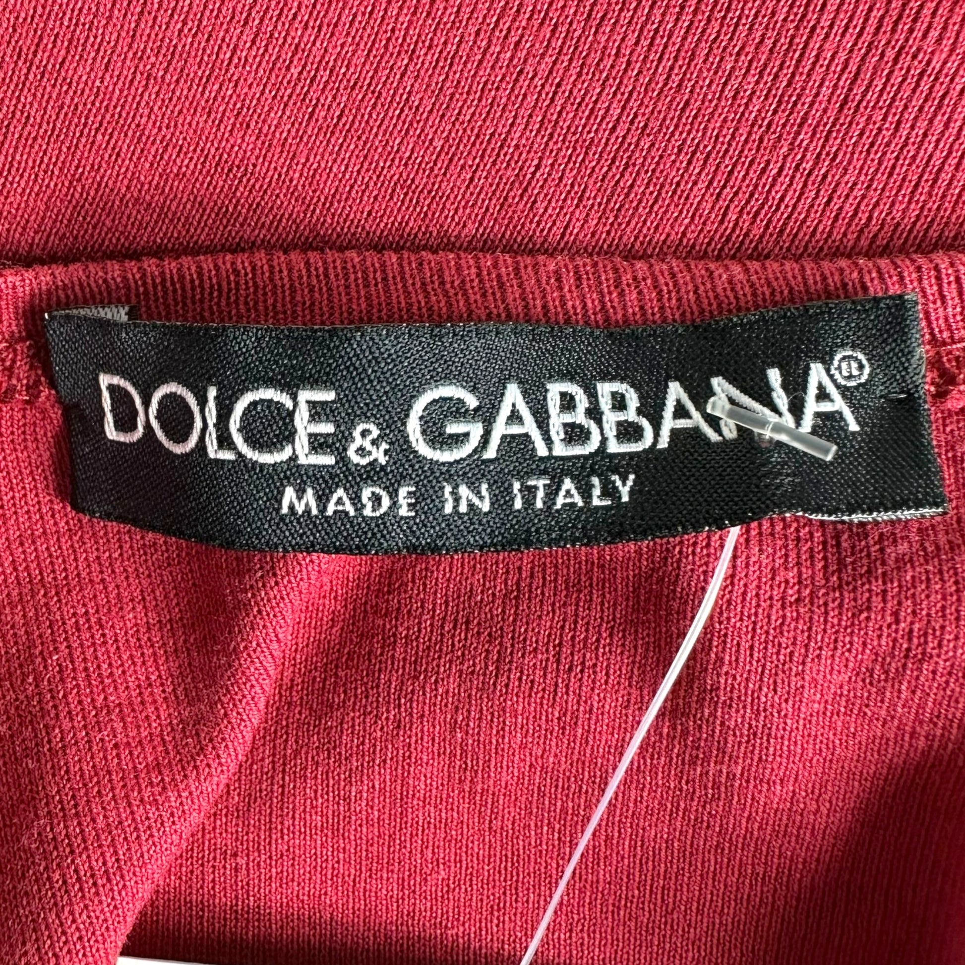 Dolce & Gabbana Pink & Gold Logo Tank - Outfit Repeater