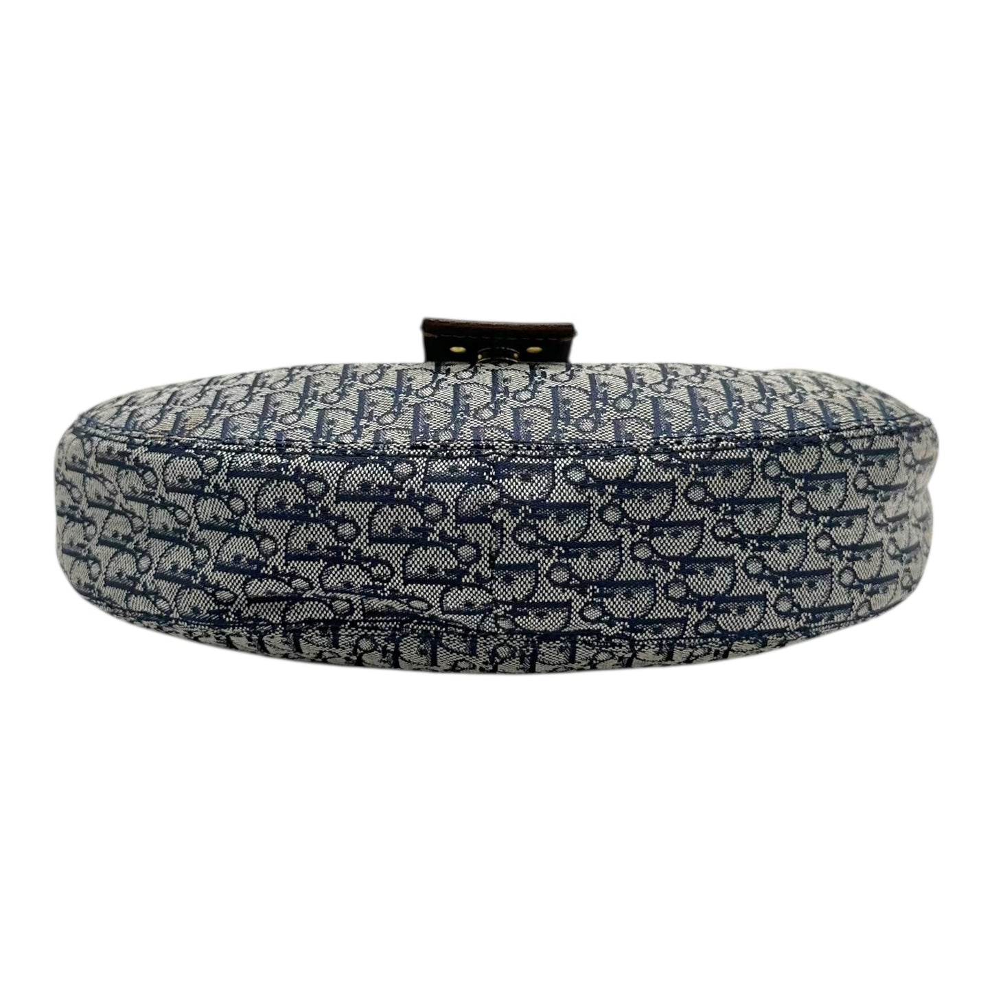 Christian Dior Navy Blue Trotter Street Chic Crescent Shoulder Bag - Outfit Repeater