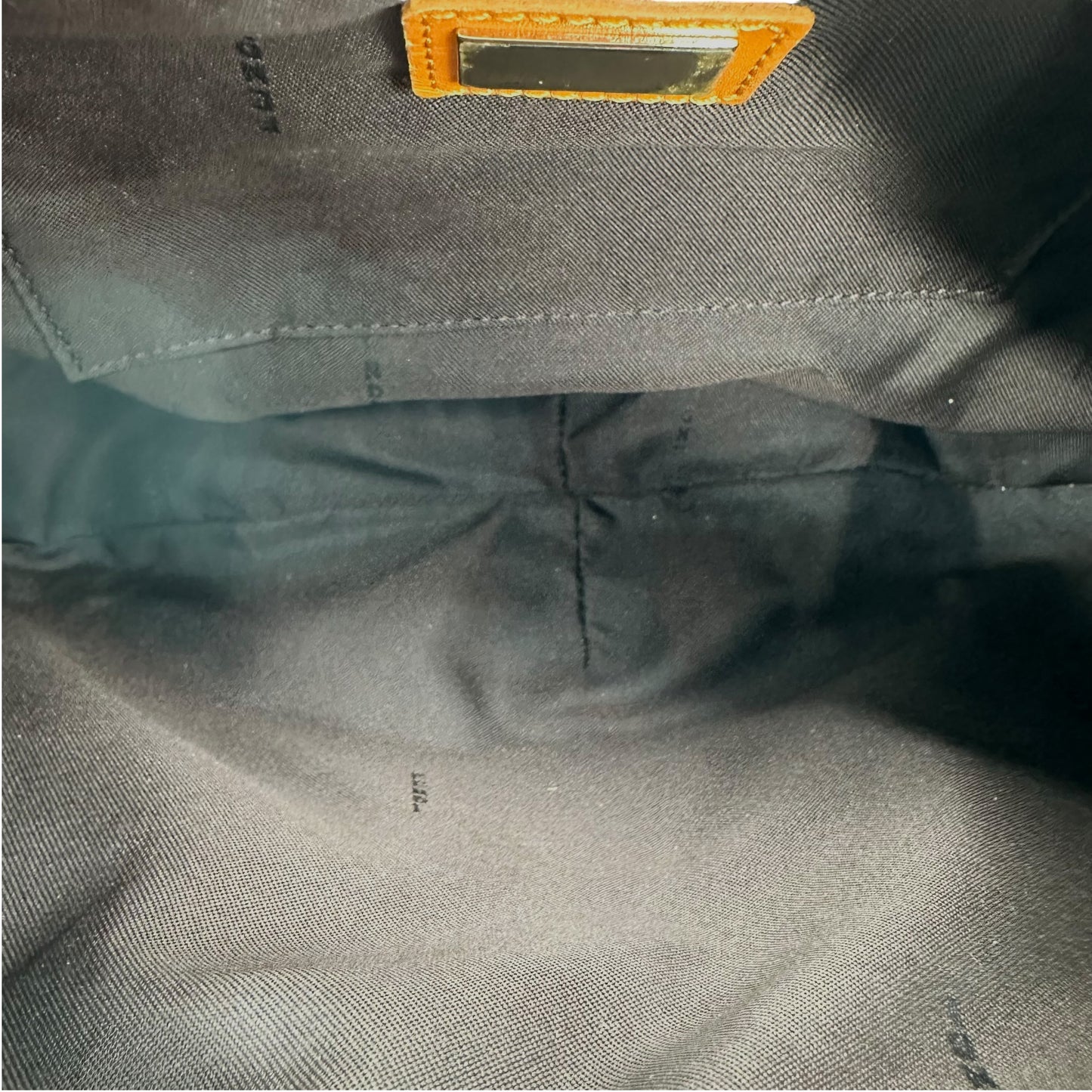 Fendi Zebra Print Crescent Canvas Shoulder Bag - Outfit Repeater