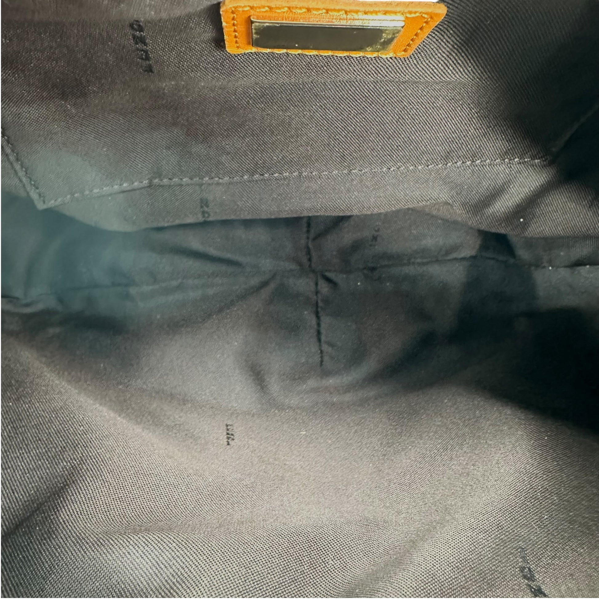 Fendi Zebra Print Crescent Canvas Shoulder Bag - Outfit Repeater