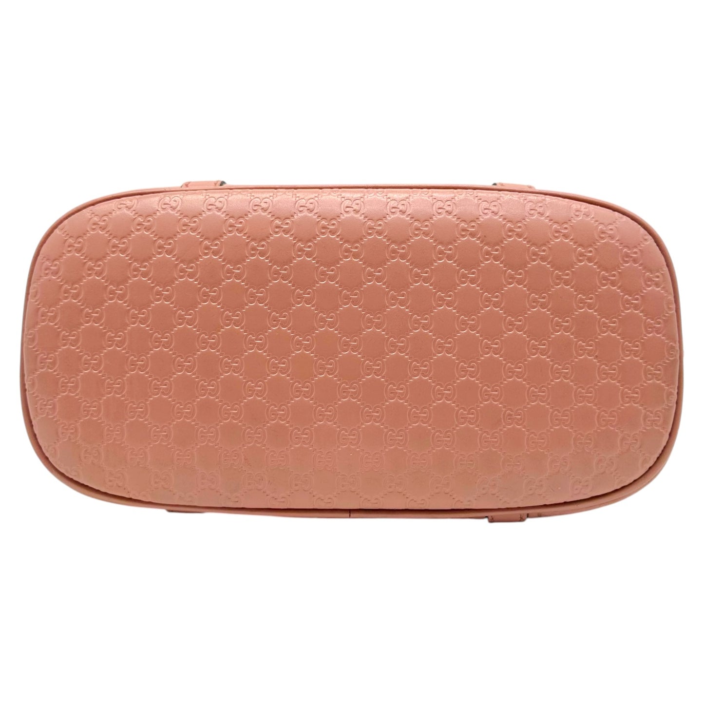 Gucci Pink Embossed Guccissima Monogram 2-Way Mini Bag