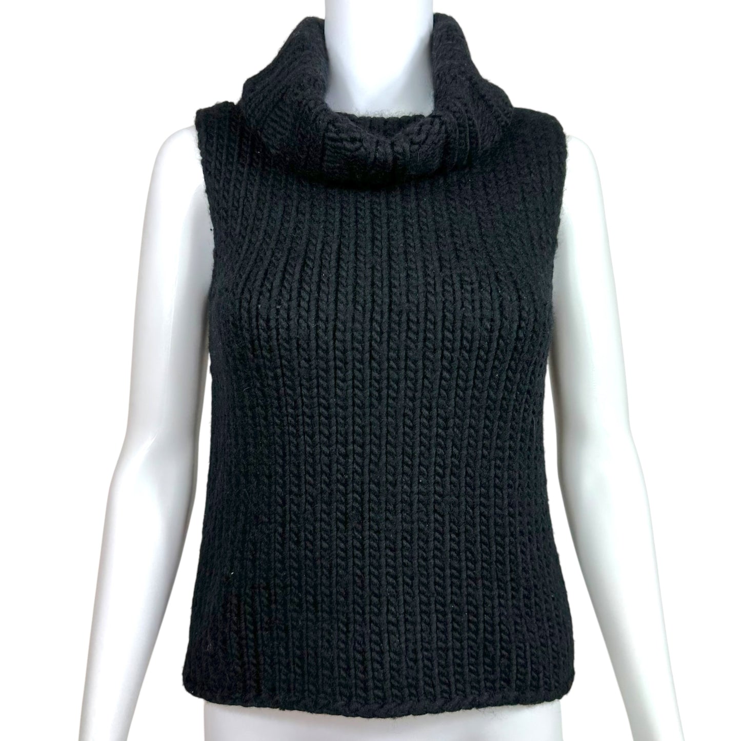 Gucci Chunky Sleeveless Wool Knit