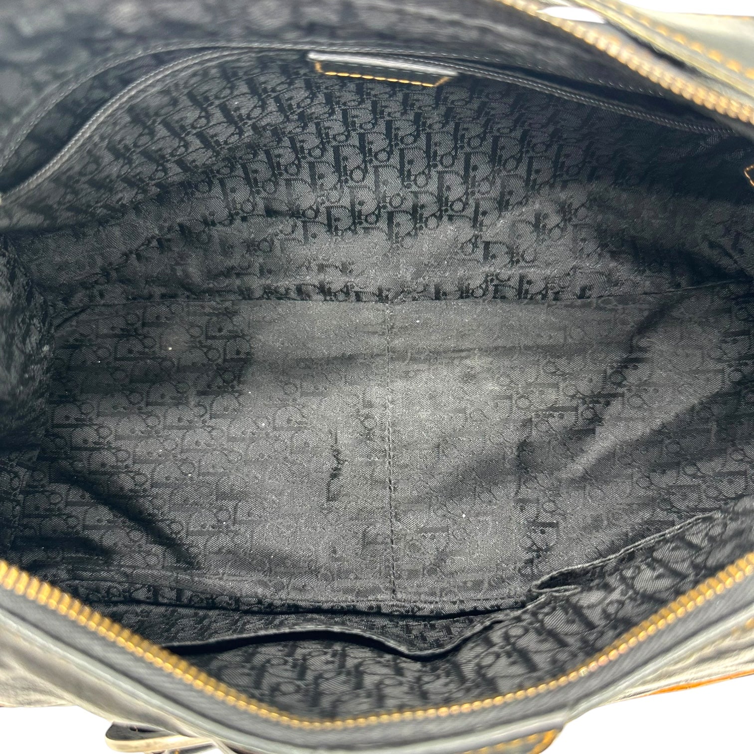 Christian Dior Black Gaucho Saddle Shoulder Bag - Outfit Repeater