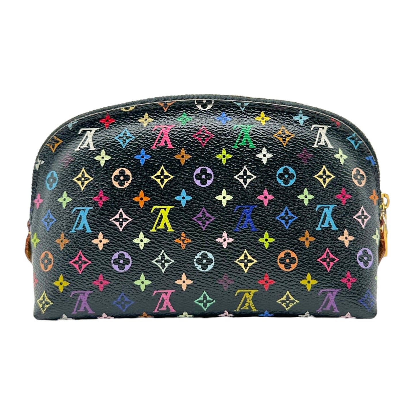 Louis Vuitton Black Multicolor Murakami Cosmetic Bag