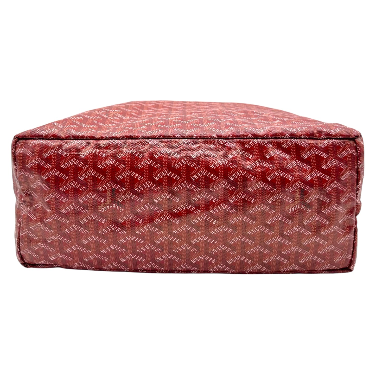 Goyard Red Saint Louis PM Medium Tote Bag