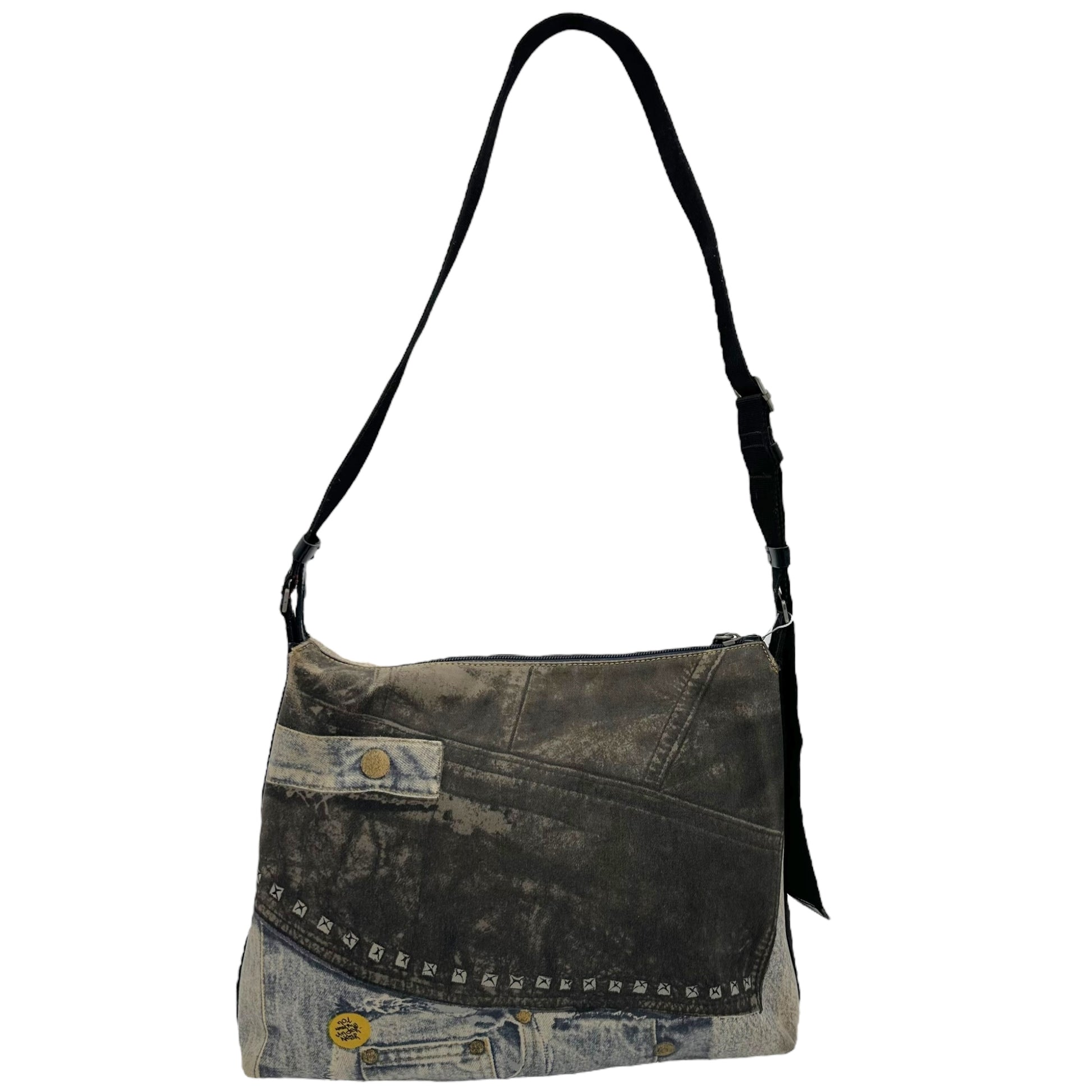 Christian Dior Denim Speedway Messenger Bag - Outfit Repeater