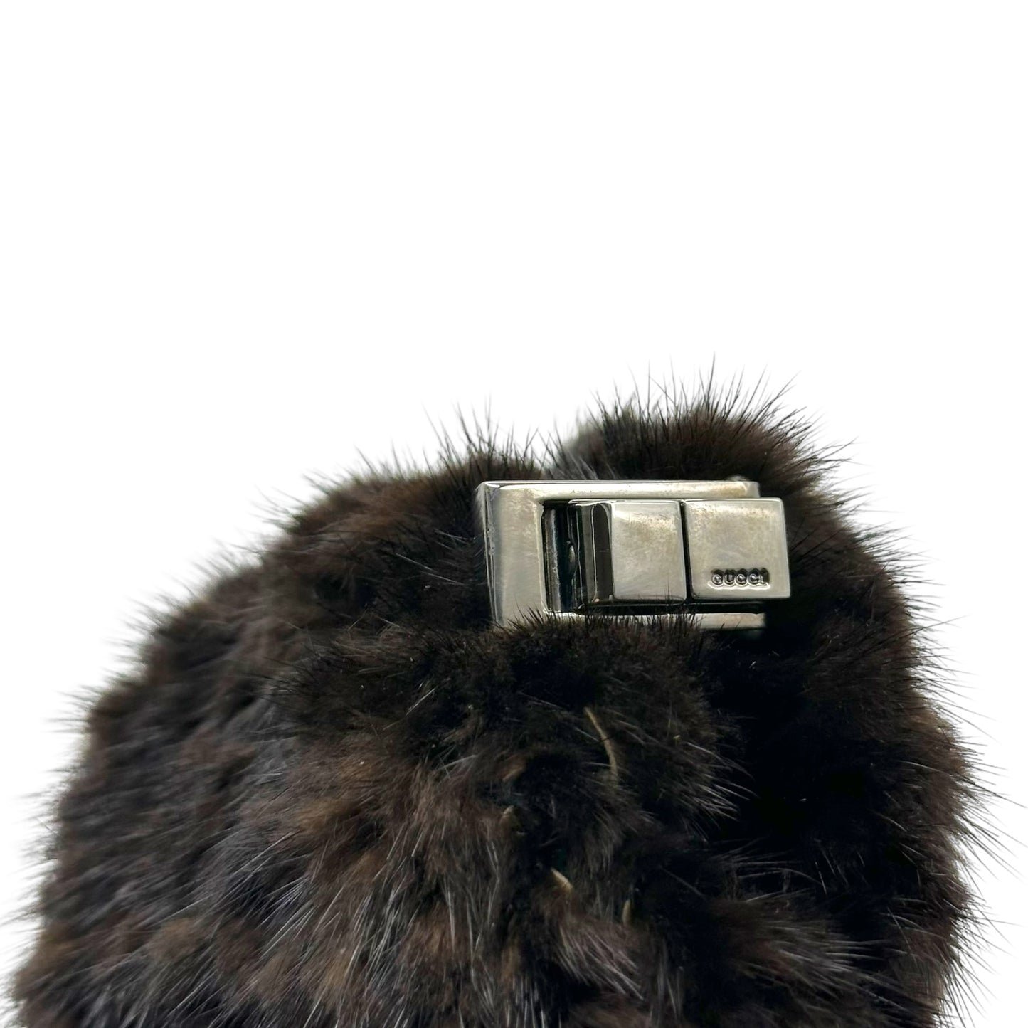 Gucci By Tom Ford Mink Fur Clutch Bag