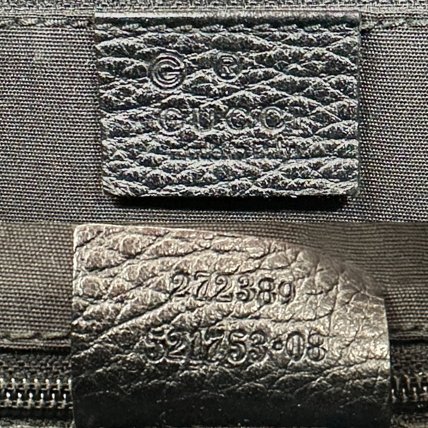 Gucci Red & Black Monogram Oversized Shoulder Bag - Outfit Repeater