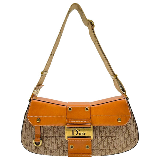 Christian Dior Trotter Monogram Tan Columbus Bag