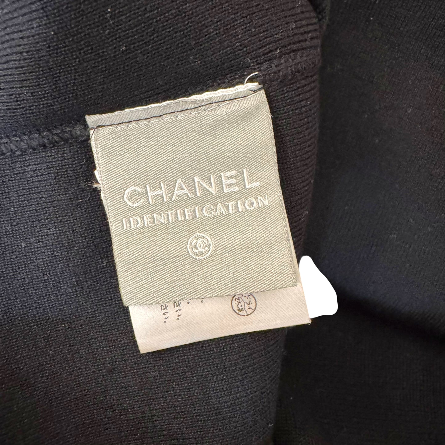 Chanel Sport Spring 2004 Black Logo Trim Knit T-Shirt - Outfit Repeater