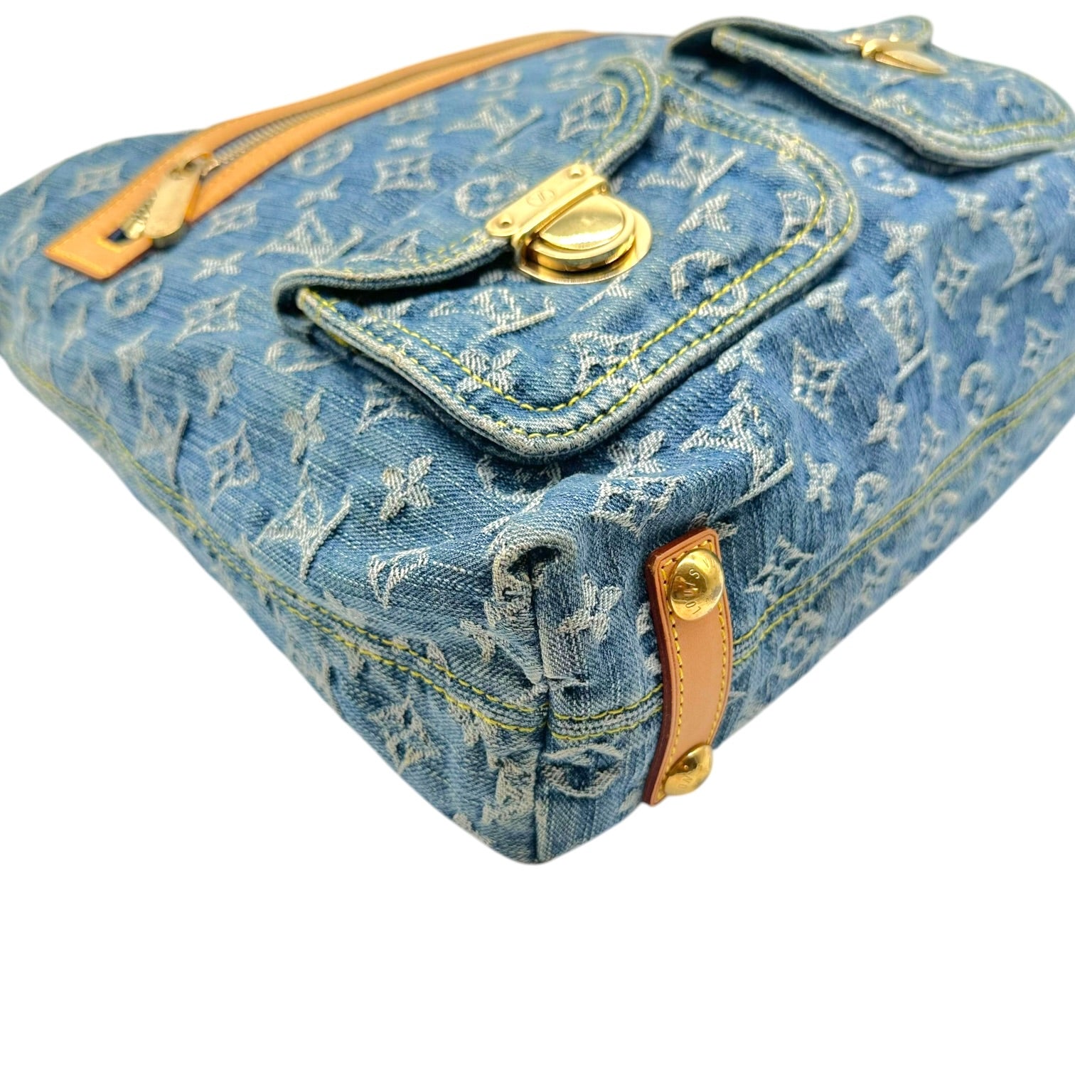 Louis Vuitton Denim Monogram Shoulder Bag
