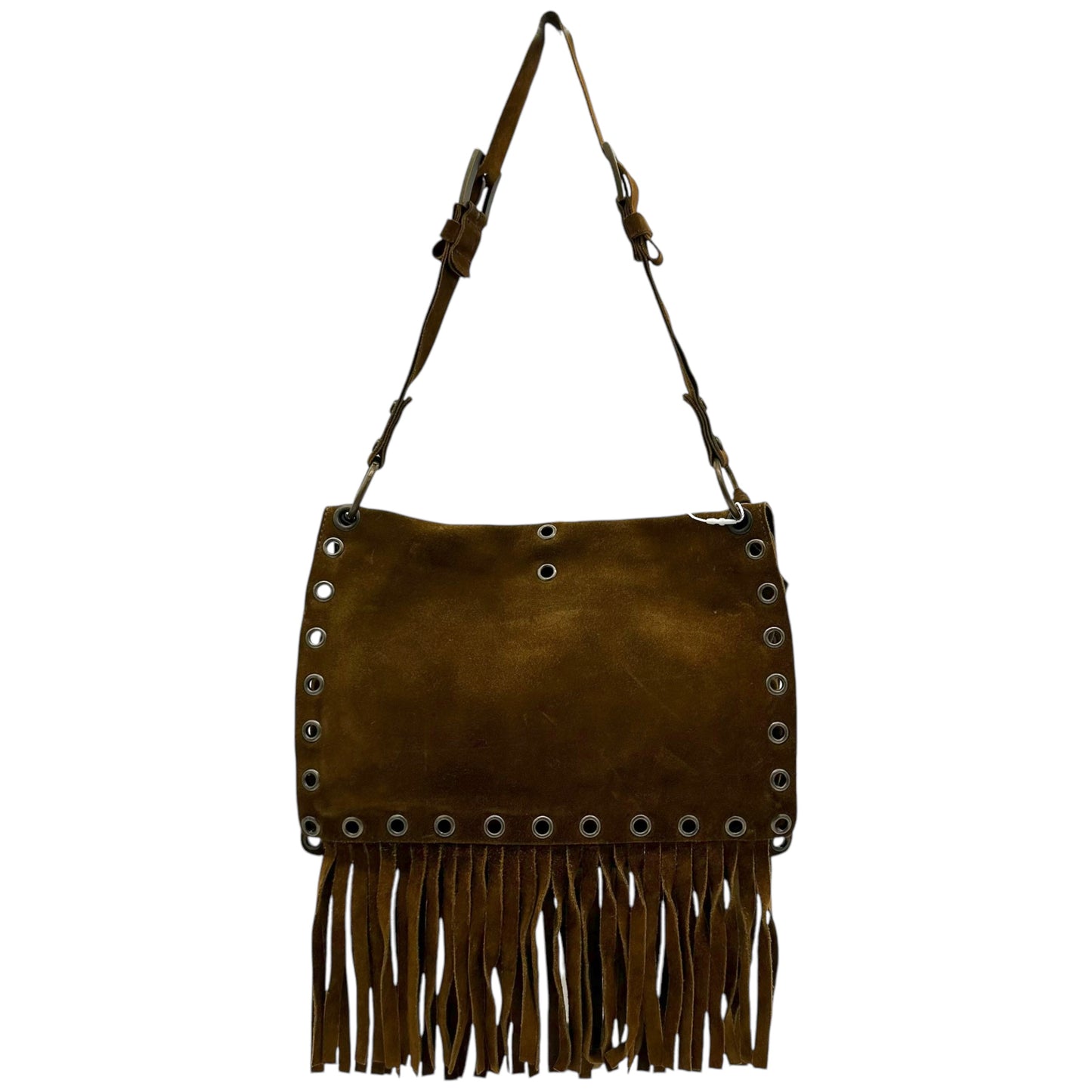 Dolce & Gabbana Brown Suede Fringe Bag - Outfit Repeater