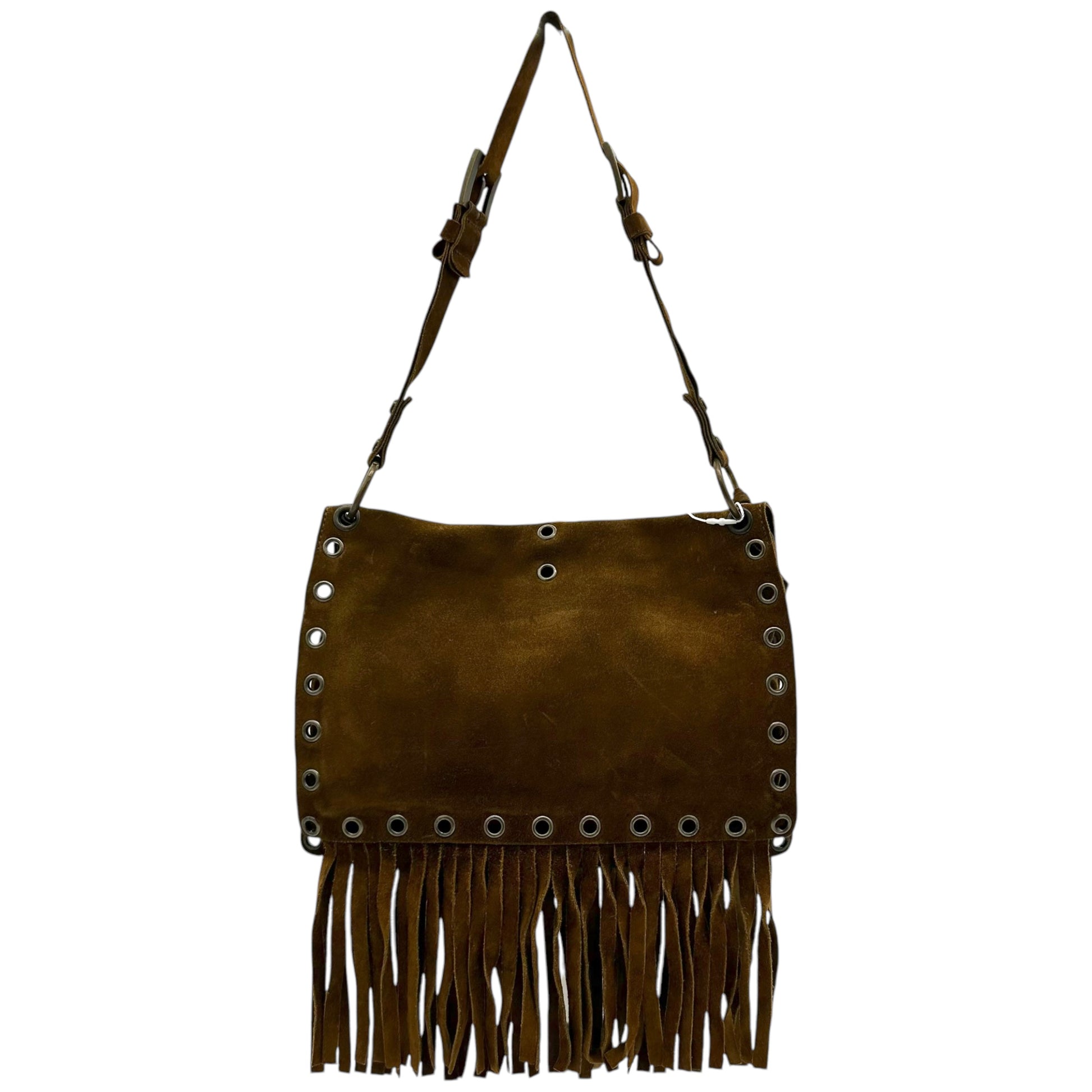 Dolce & Gabbana Brown Suede Fringe Bag - Outfit Repeater