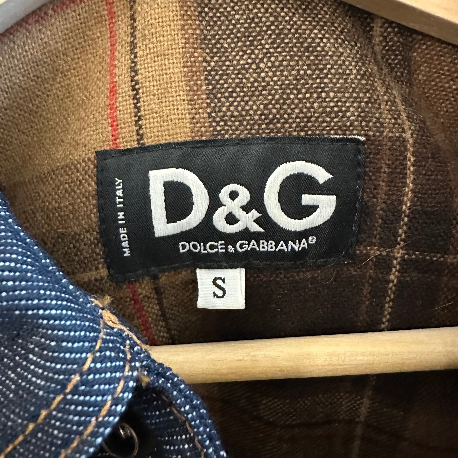 D&G Dolce & Gabbana Denim & Sheep Fur Jacket - Outfit Repeater