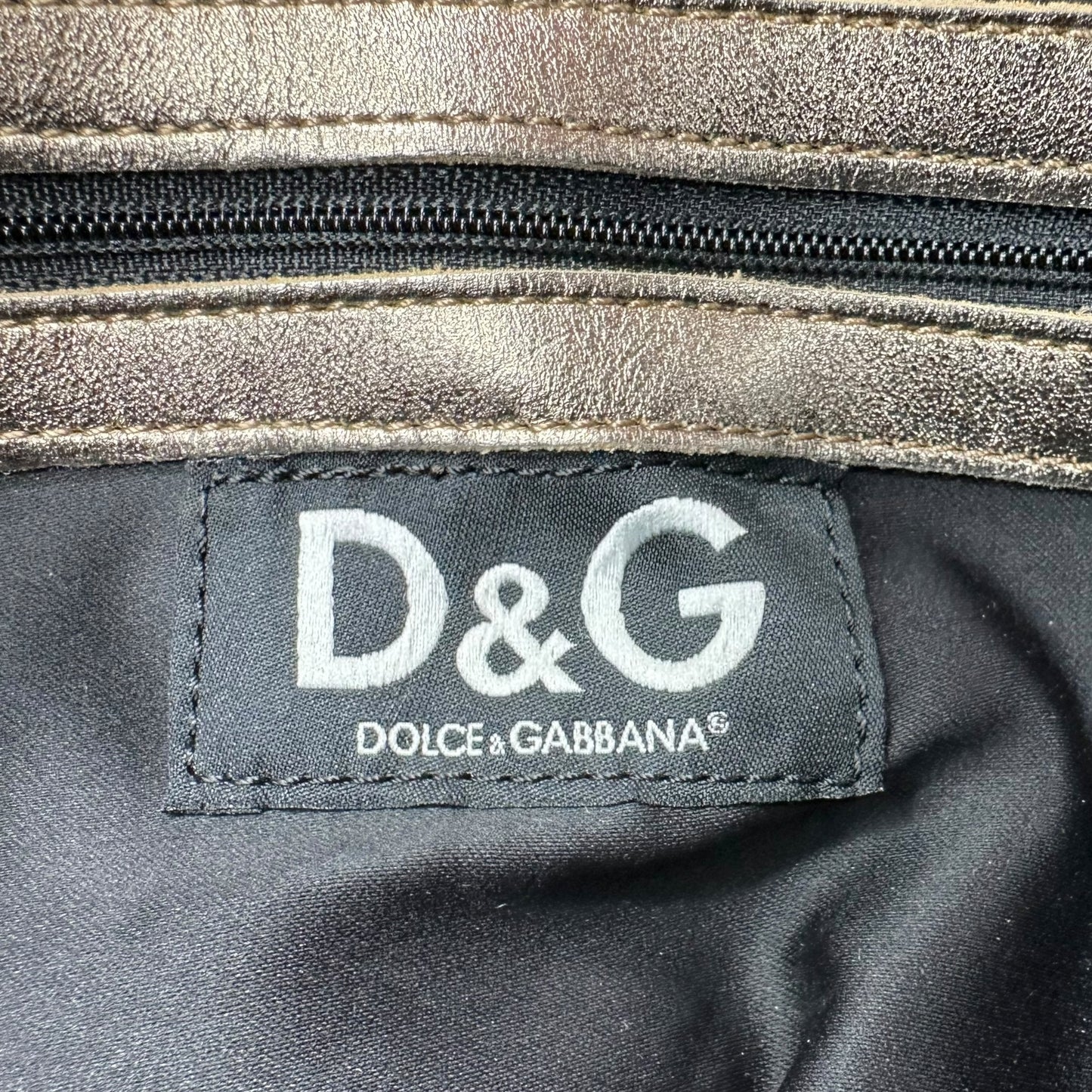 Dolce & Gabbana Studded Cow Print Ponyhair Shoulder Bag - Outfit Repeater