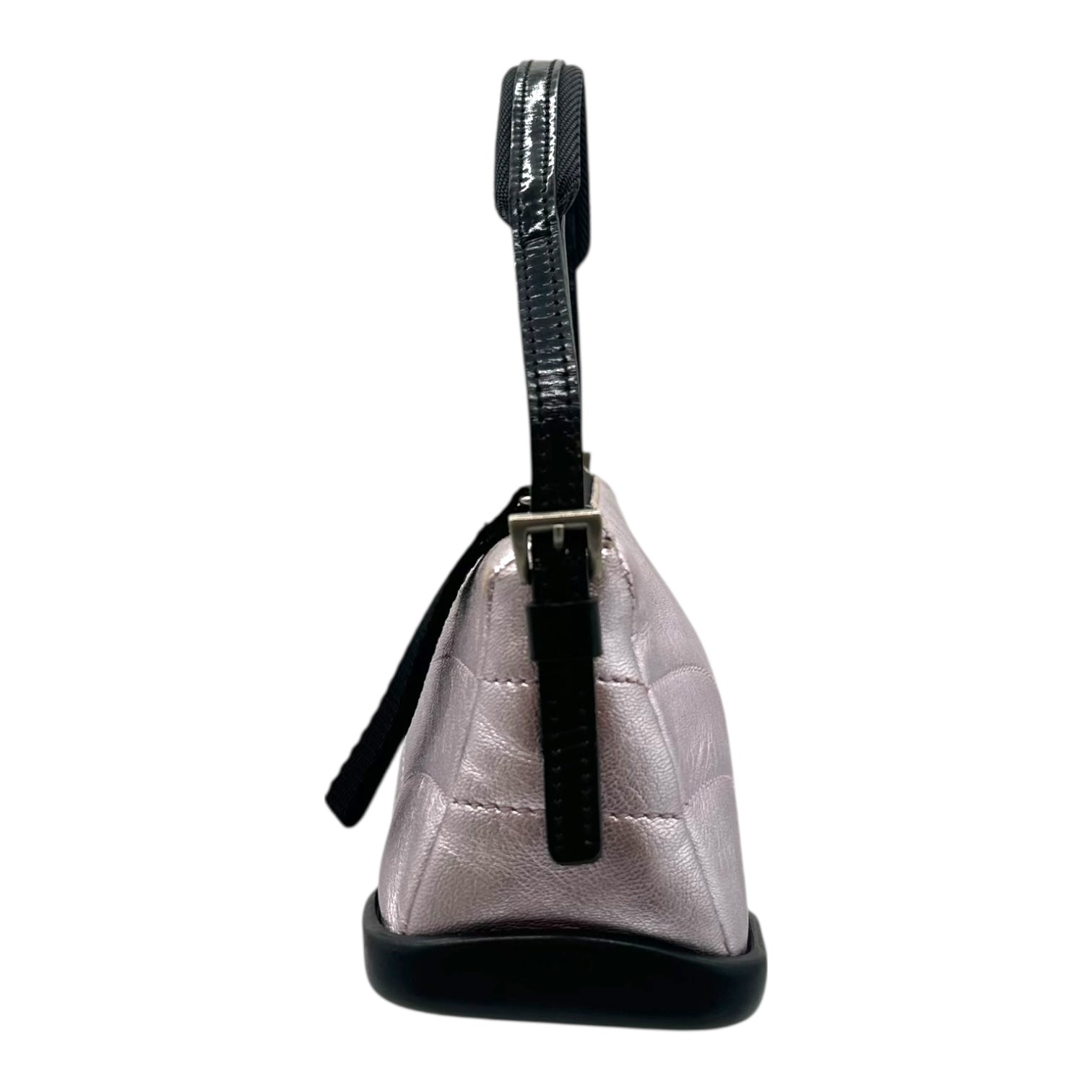 Prada Sport Pink Metallic Leather Mini Bag - Outfit Repeater