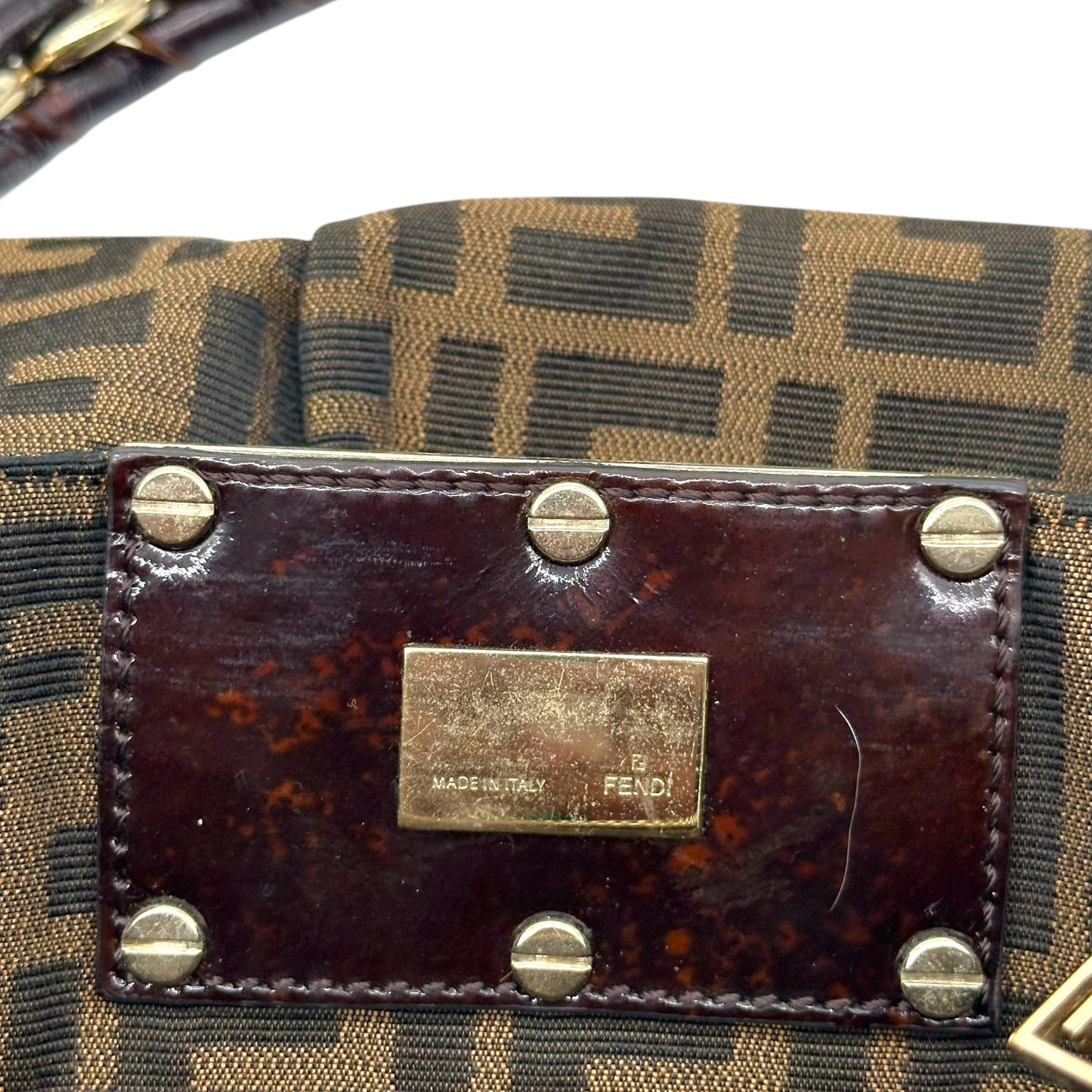 Fendi Classic Zucca Monogram Mia Bag