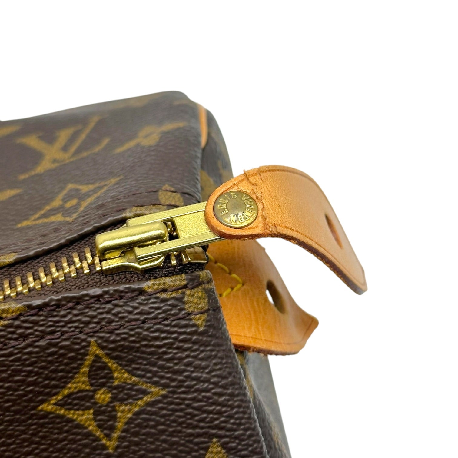 Louis Vuitton Speedy 35 Handbag Brown Monogram Canvas