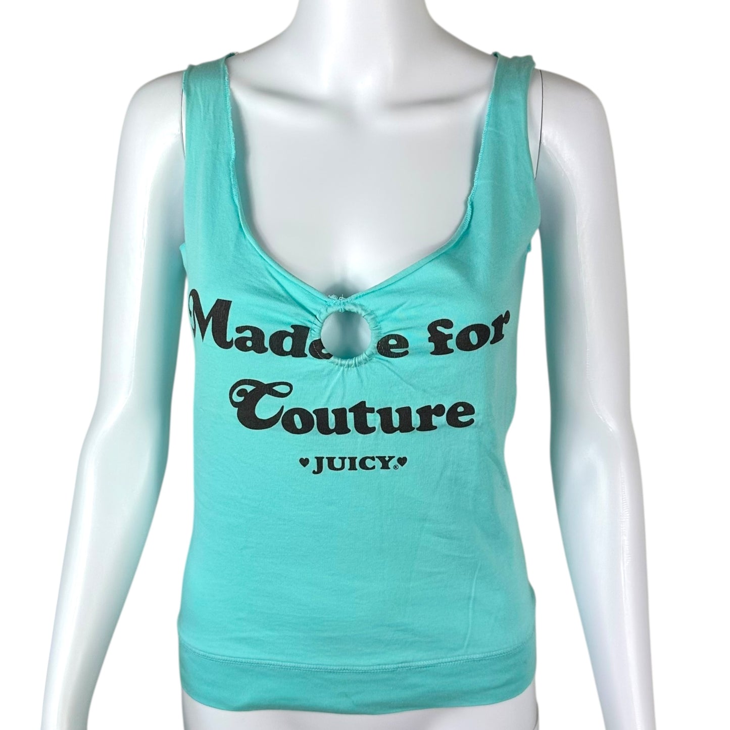 Juicy Couture Blue 'Made for Couture' Tank