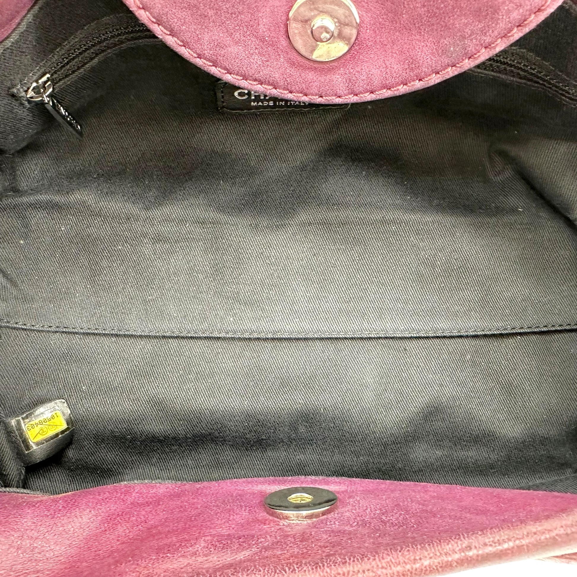 Chanel Burgundy LAX Accordion Lambskin Shoulder Bag - Outfit Repeater