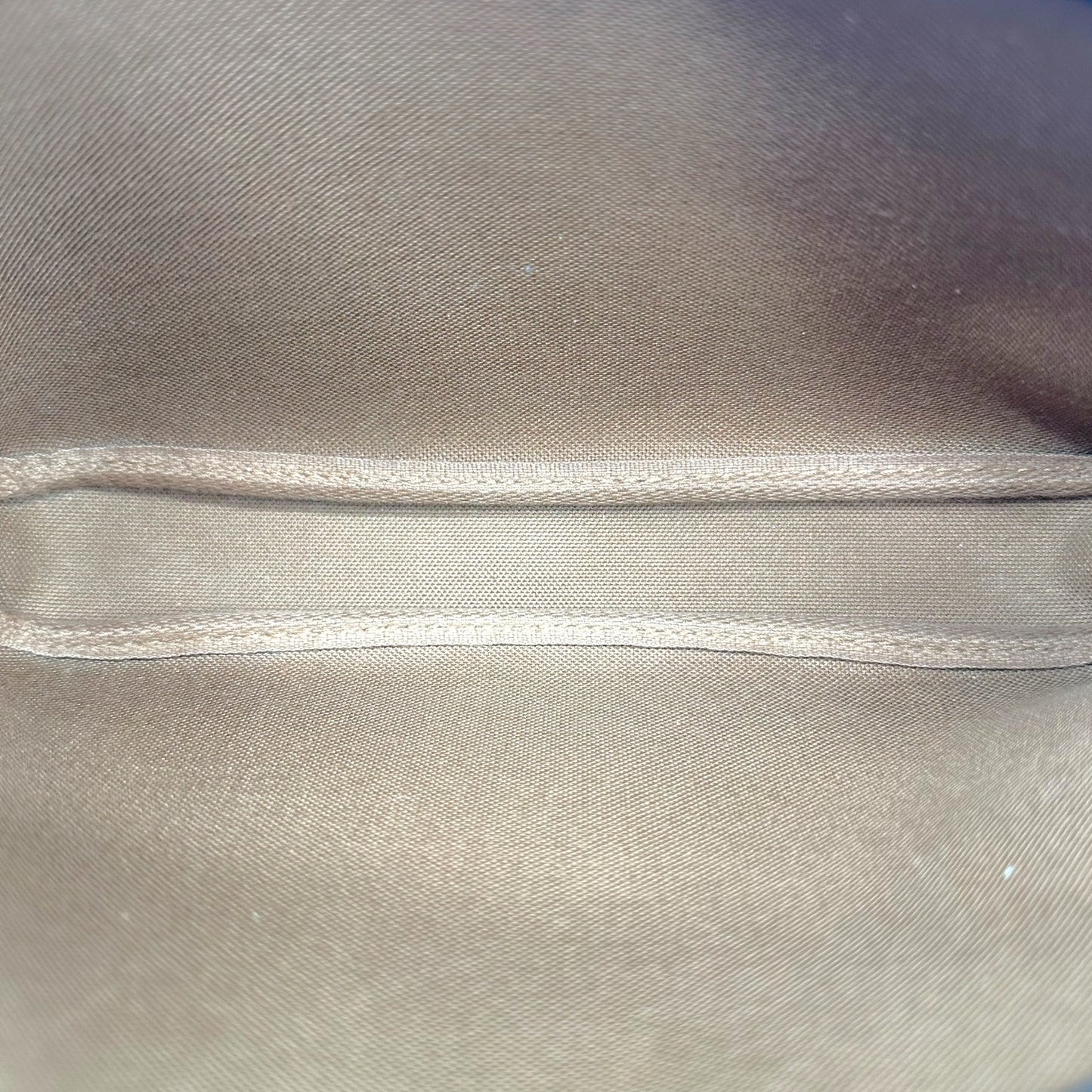 Louis Vuitton Monogram Pochette Bag Brown Tan
