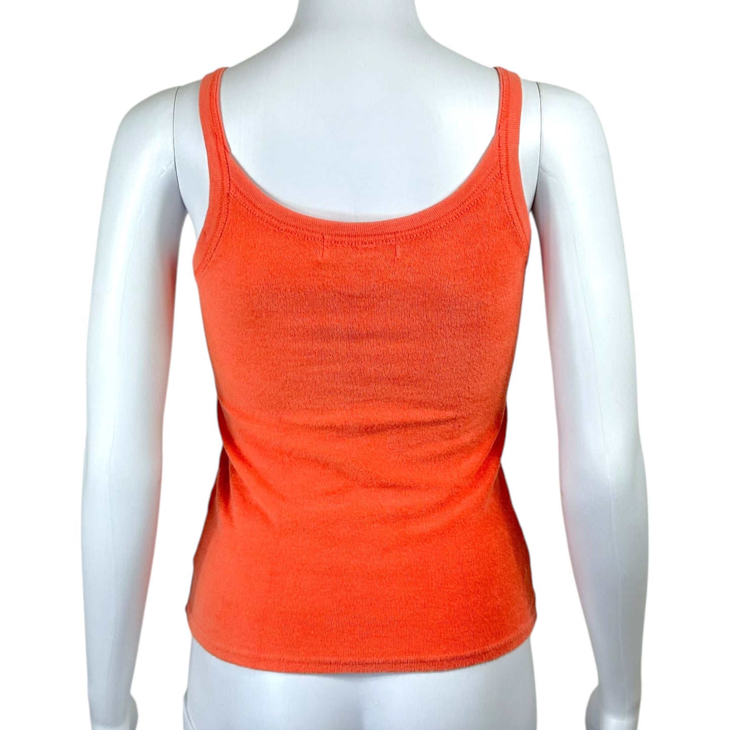 Hysteric Glamour Orange & Blue Evil Woman Graphic Terrycloth Tank