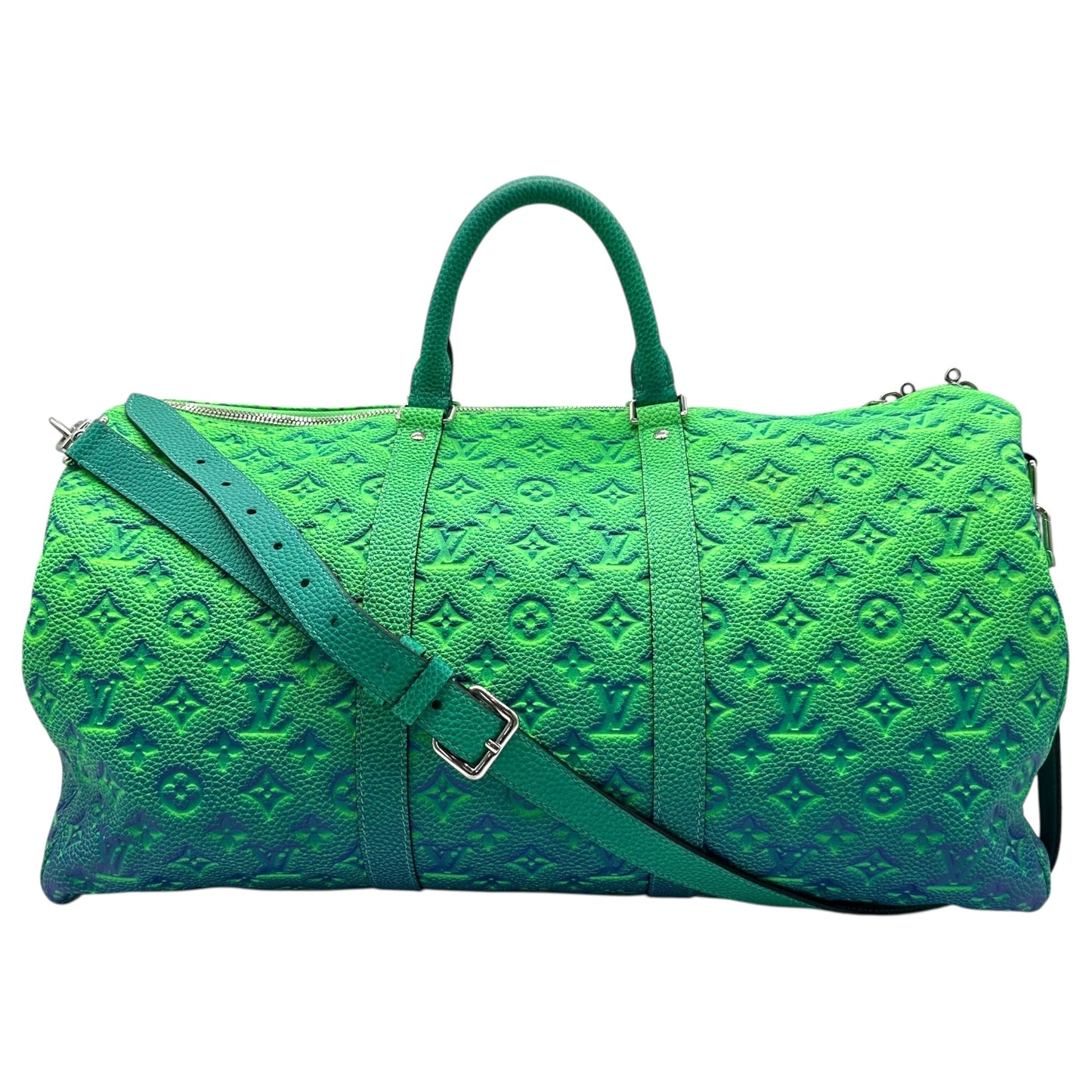 Louis Vuitton x Virgil Monogram Illusion Bandouliere 50 Duffle Bag - Outfit Repeater