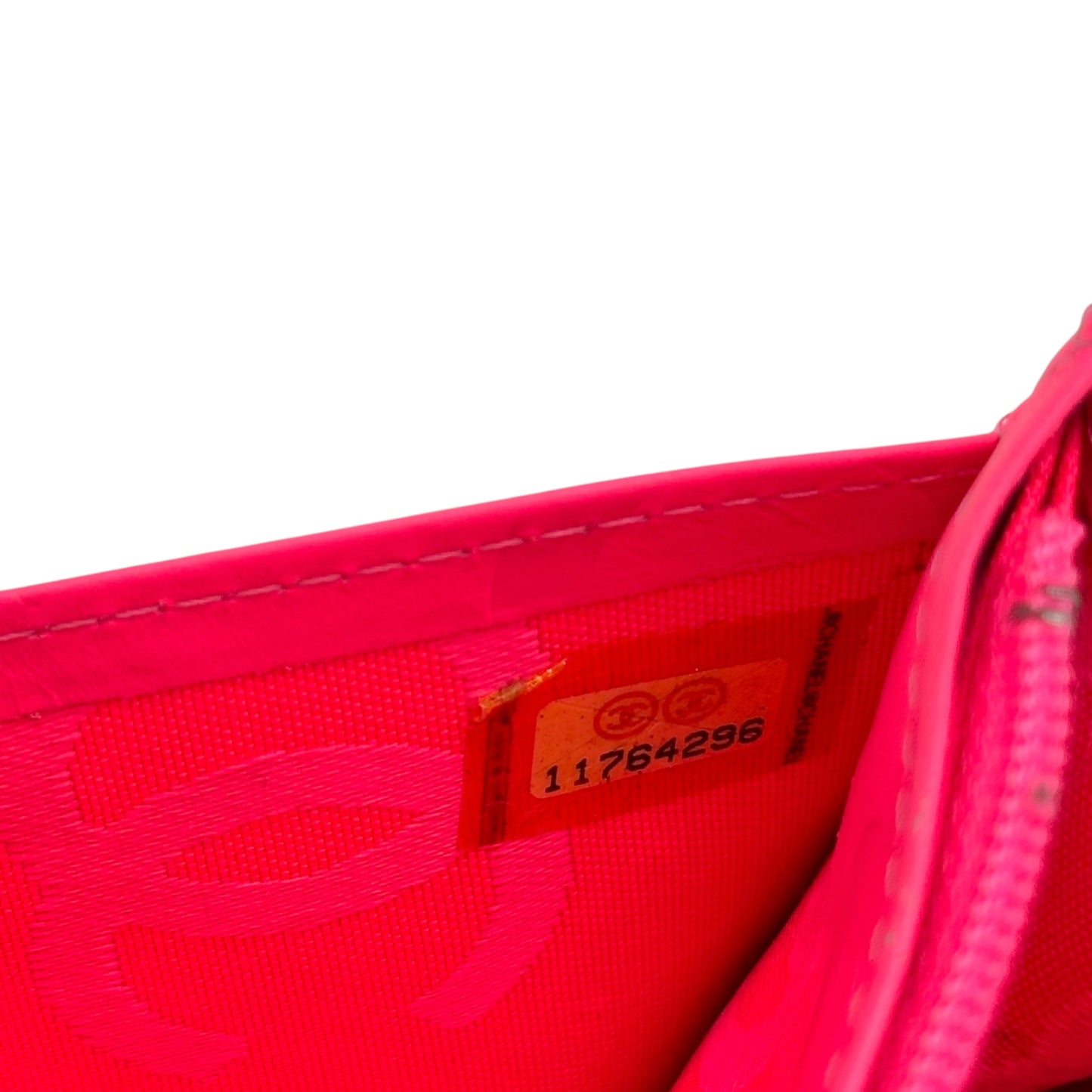 Chanel Cambon Black Bi-Fold Long Wallet 2006-08
