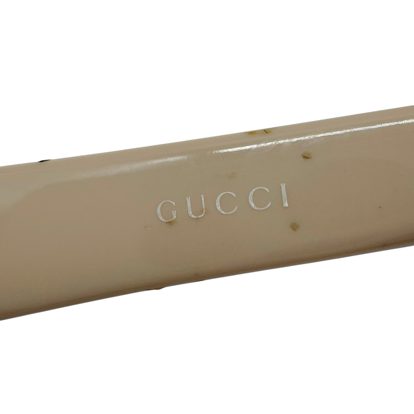 Gucci GG1823/S Studded Lens Monogram Arm Rimless Wrap Sunglasses