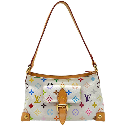 Louis Vuitton White Murakami Multicolor Monogram Eliza Shoulder Bag