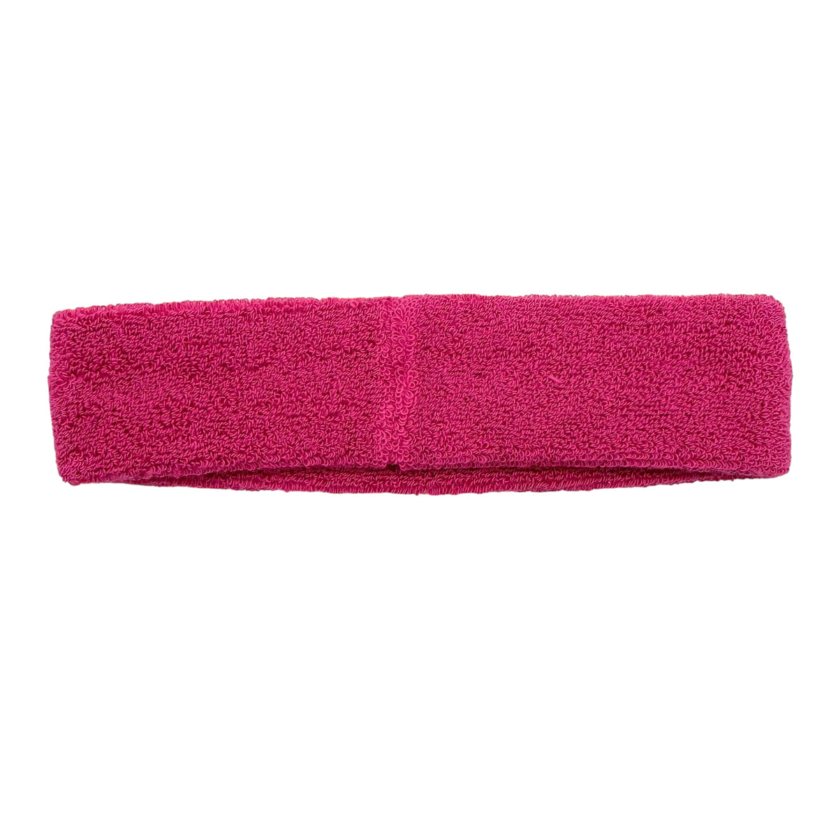 Christian Dior Pink Yellow Terry Crest Logo Headband