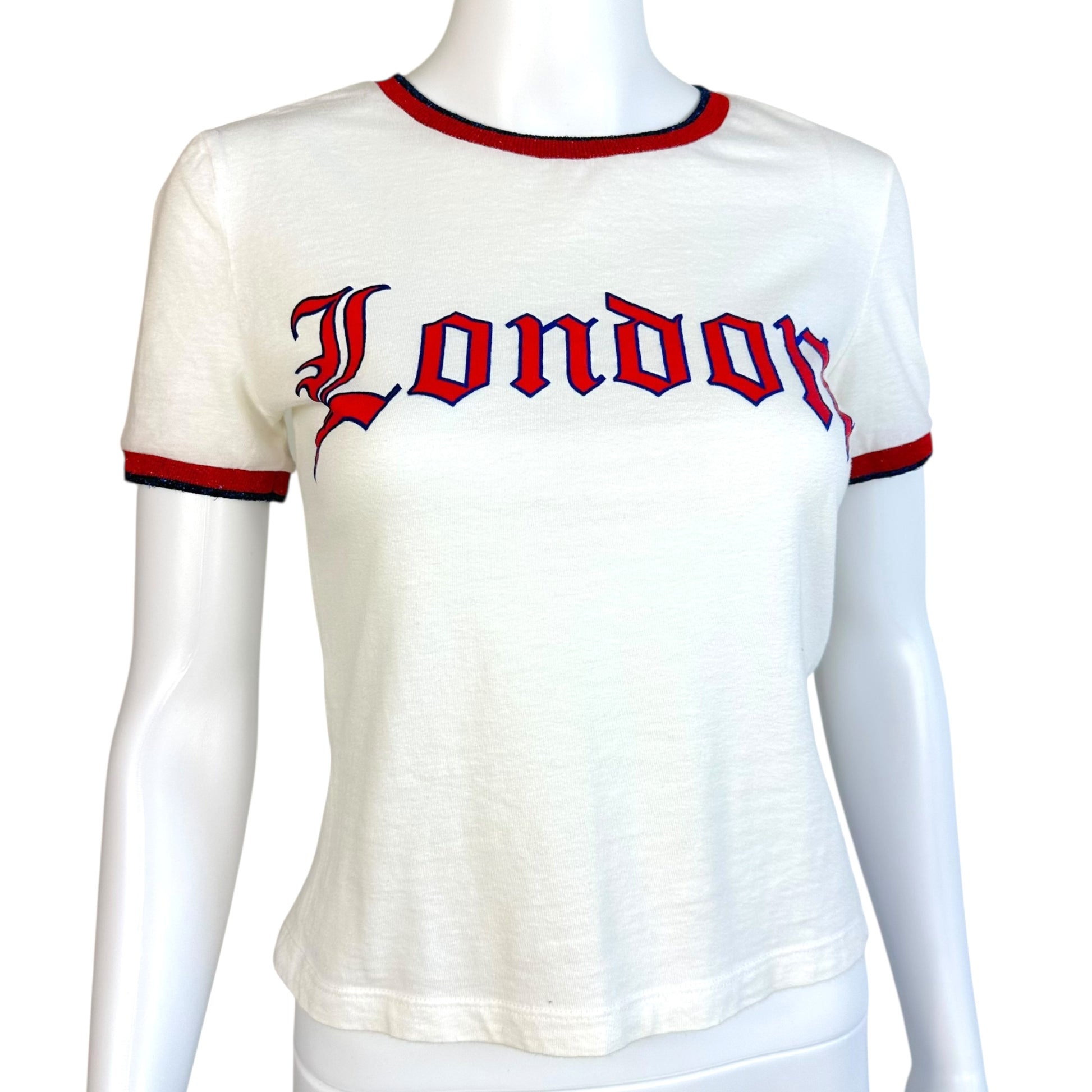 D&G Dolce & Gabbana London Graphic Ringer T-Shirt - Outfit Repeater