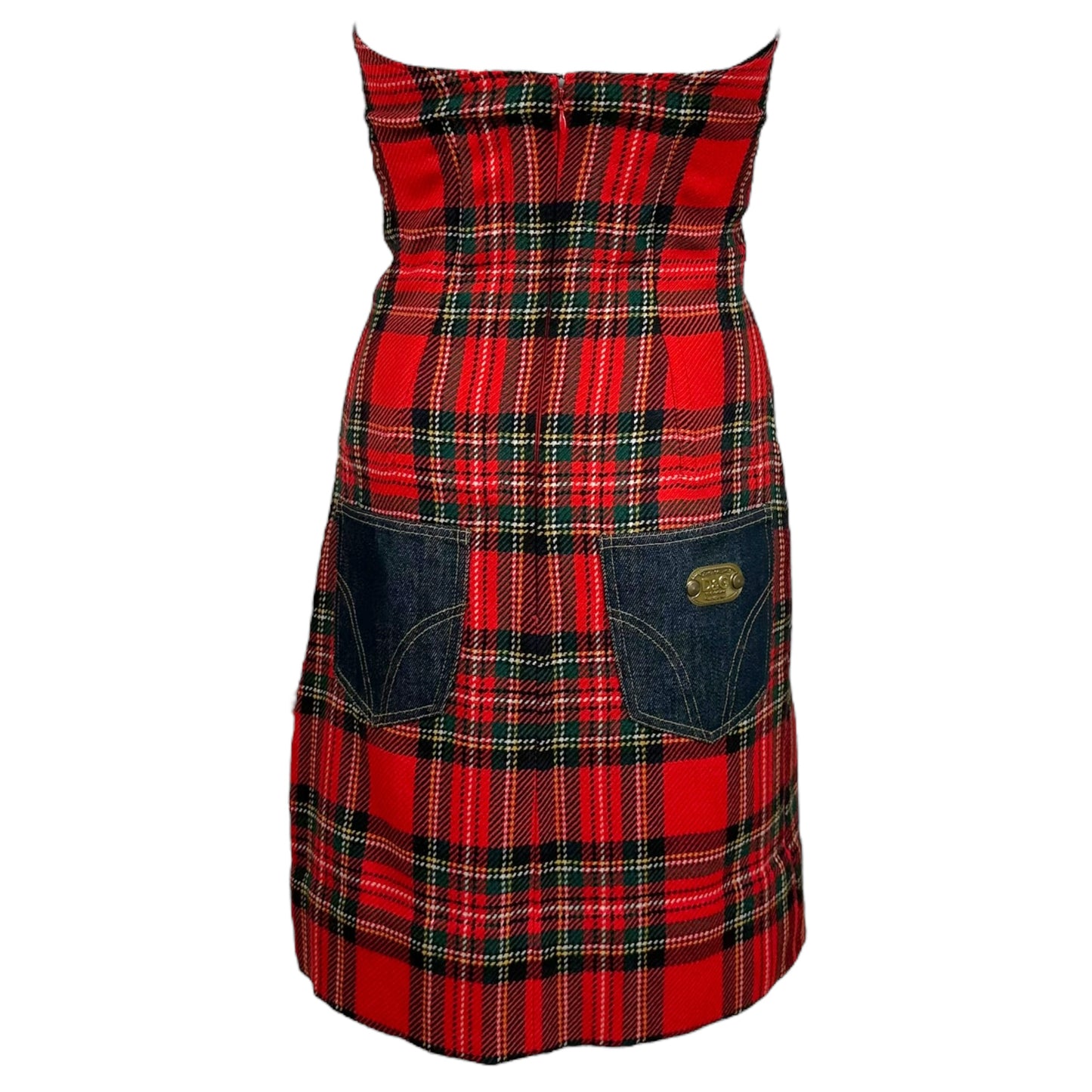 D&G Dolce & Gabbana Tartan F/W 2006 Mini Dress