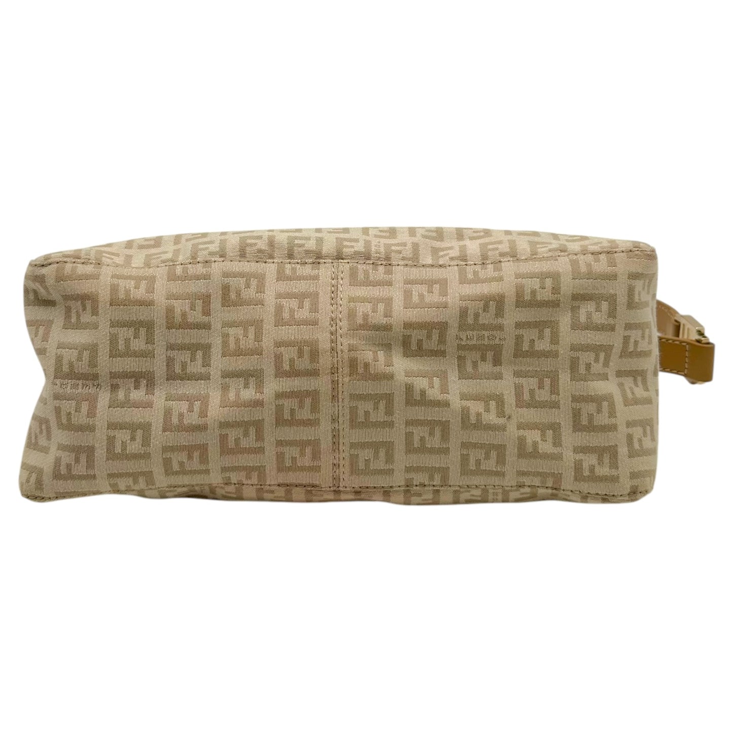 Fendi Shoulder Pochette Bag Beige Zucchino Monogram