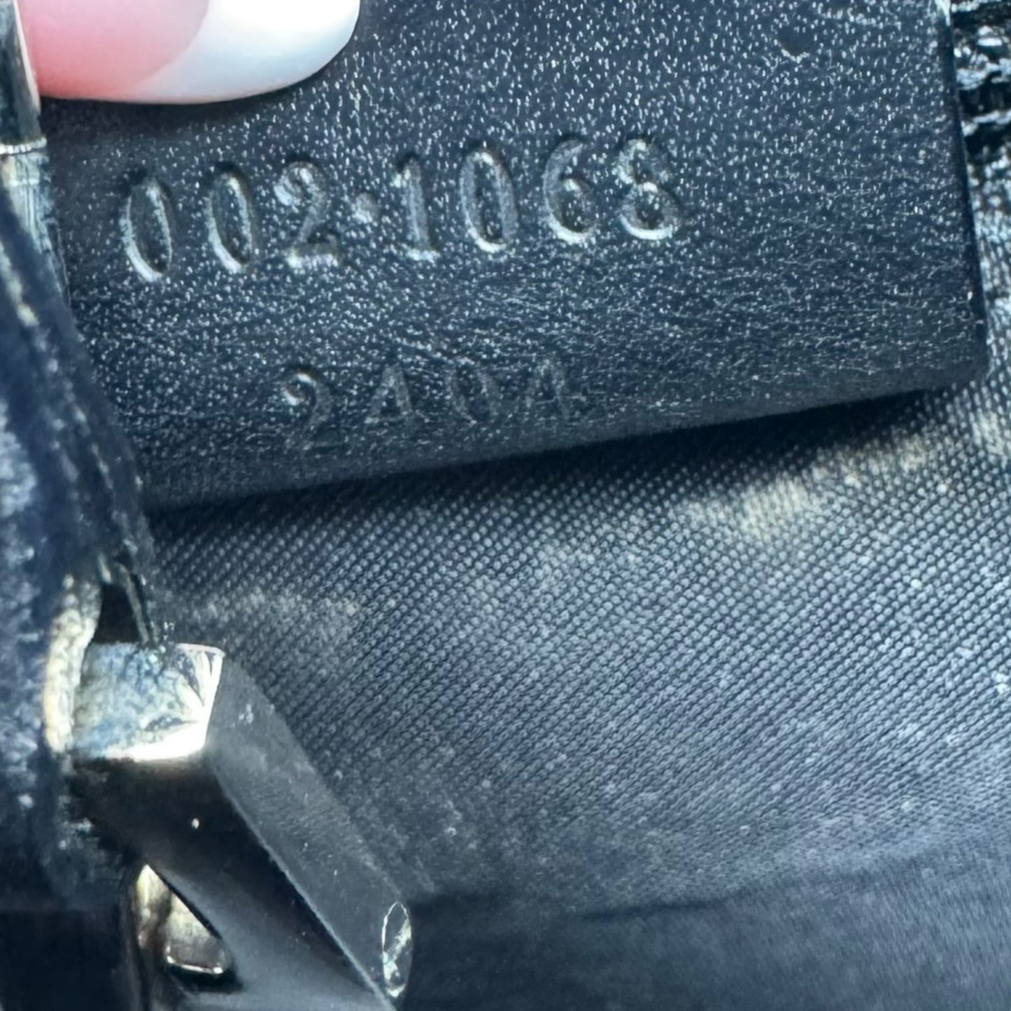 Gucci Brown & Black Monogram Canvas Mini Jackie Bag