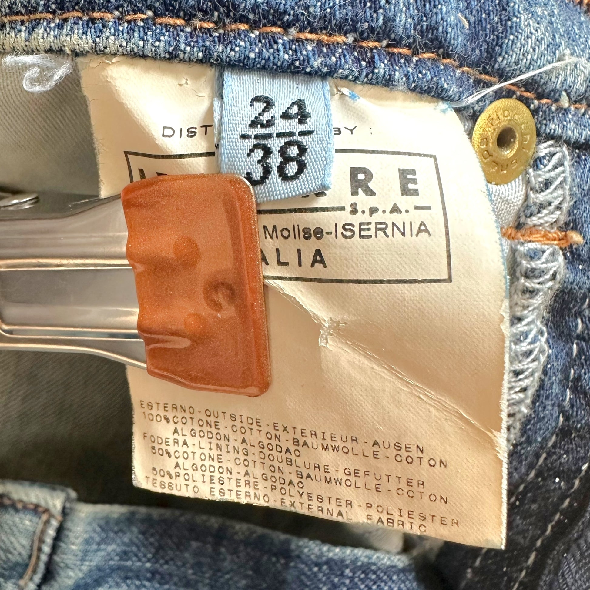 D&G Dolce & Gabbana 'Vintage' Distressed Denim Mini Skirt - Outfit Repeater