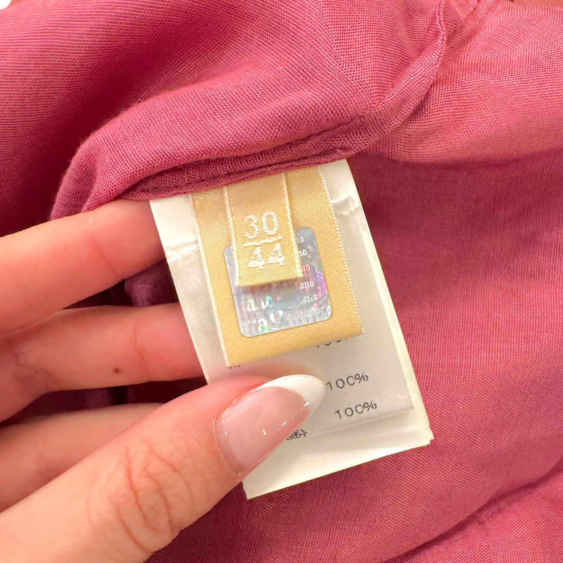 Galliano Pink Silk Floral Beaded Midi Dress NEW - Outfit Repeater