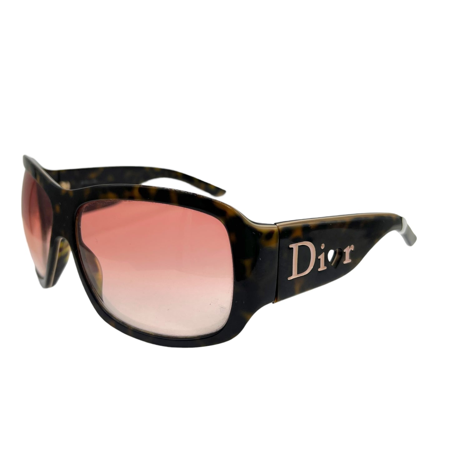 Christian Dior LovinglyDior1 Tortoise & Pink Oversized Sunglasses
