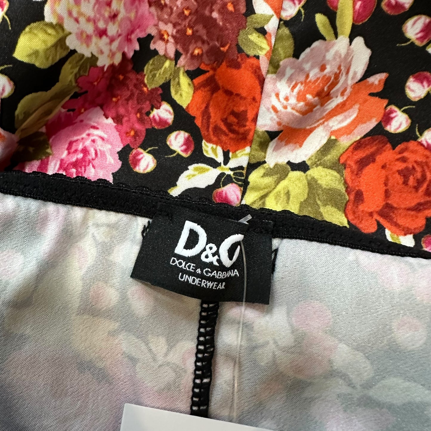 D&G Dolce & Gabbana Floral Print Silky Cami Top - Outfit Repeater