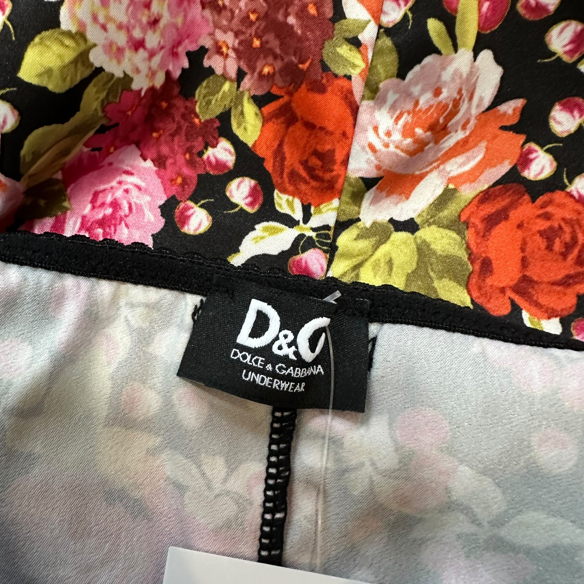 D&G Dolce & Gabbana Floral Print Silky Cami Top - Outfit Repeater