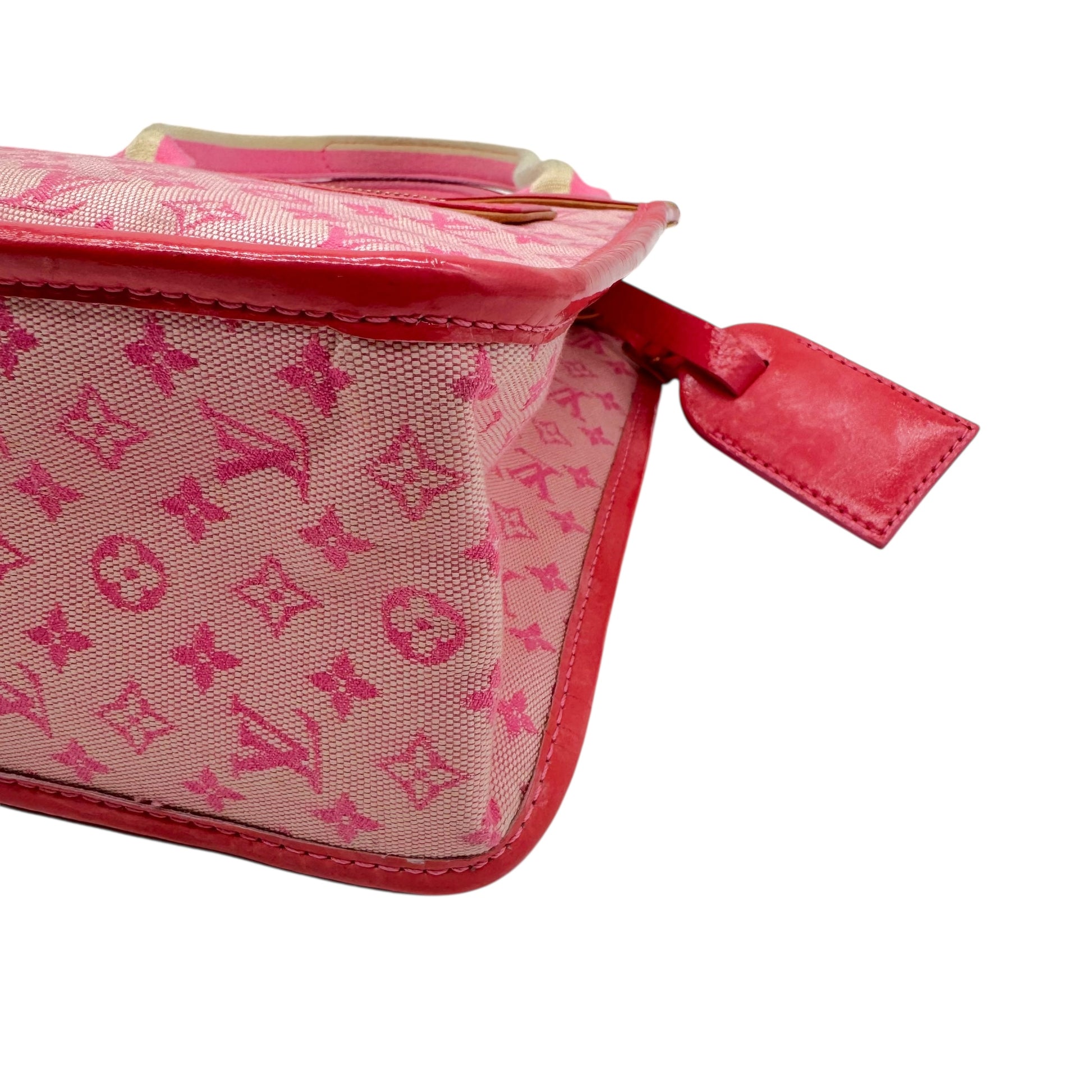 Louis Vuitton Hot Pink Lin Monogram Mini Sac Bag - Outfit Repeater