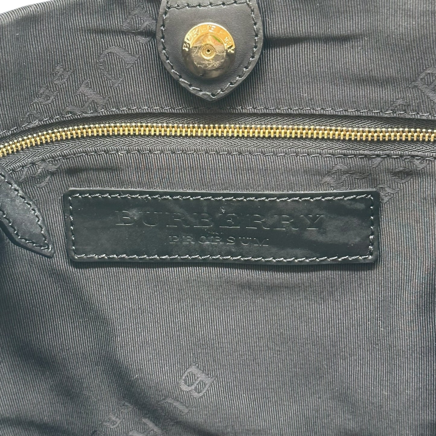 Burberry Gold Studded Zebra Print 2-Way Tote Bag - Outfit Repeater