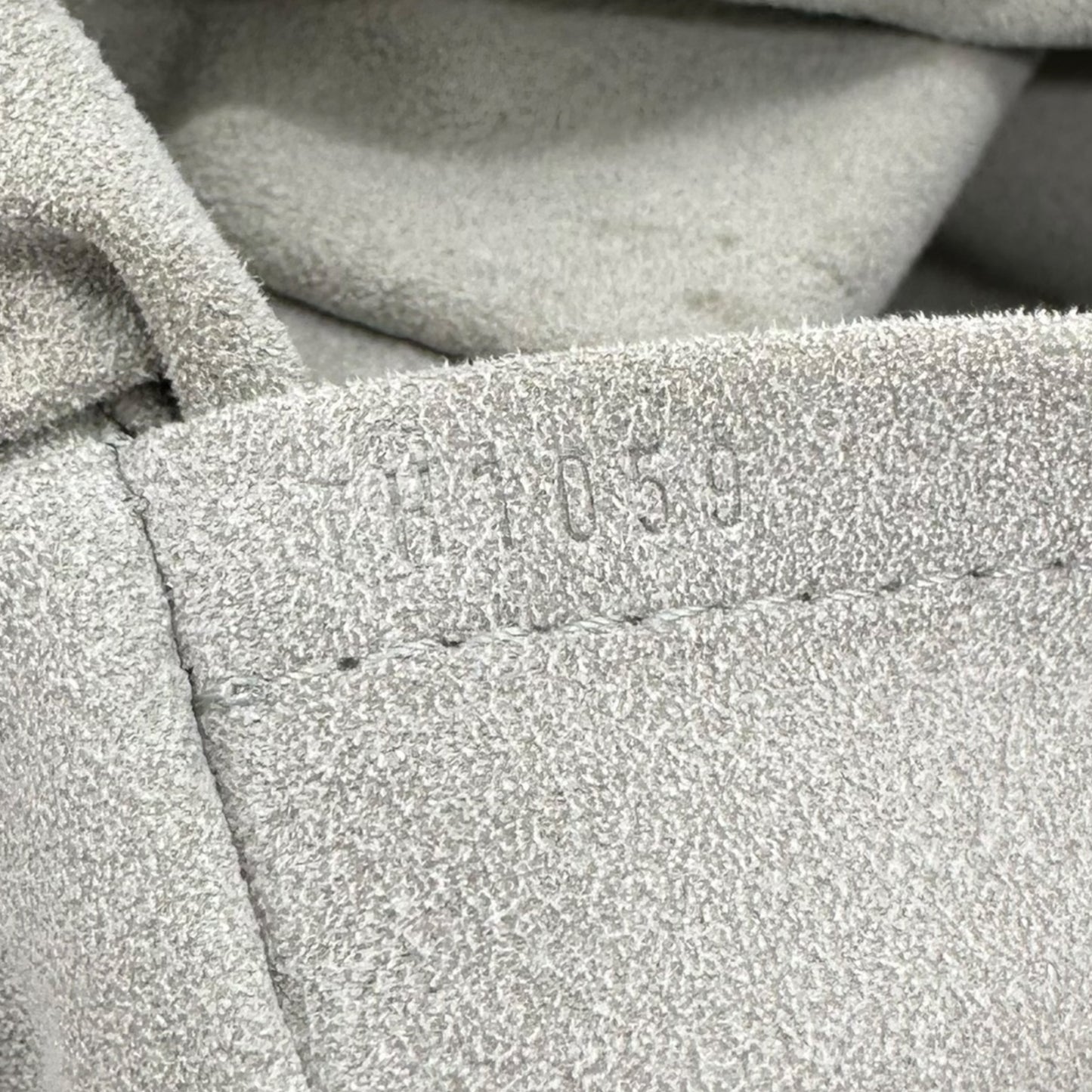 Louis Vuitton Gray Denim Monogram Mahina Hobo Bag - Outfit Repeater