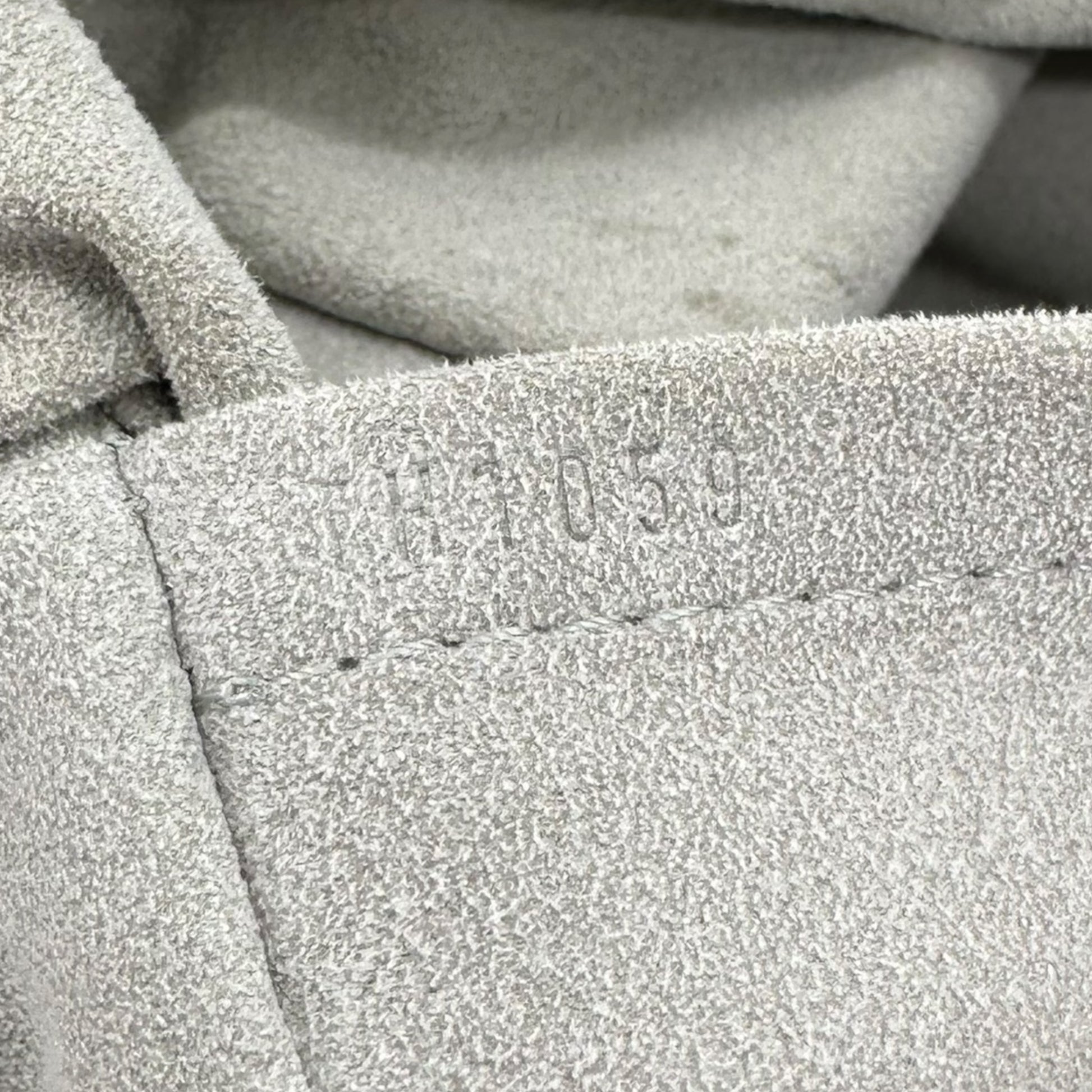 Louis Vuitton Gray Denim Monogram Mahina Hobo Bag - Outfit Repeater